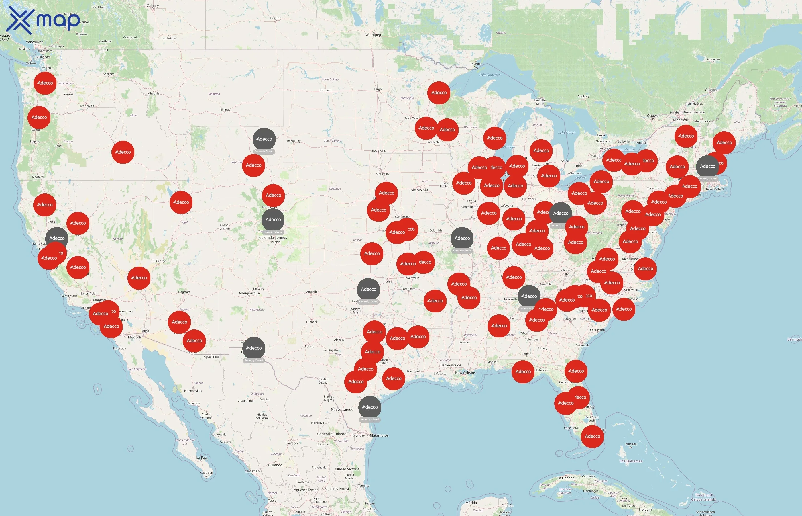 Adecco business status
