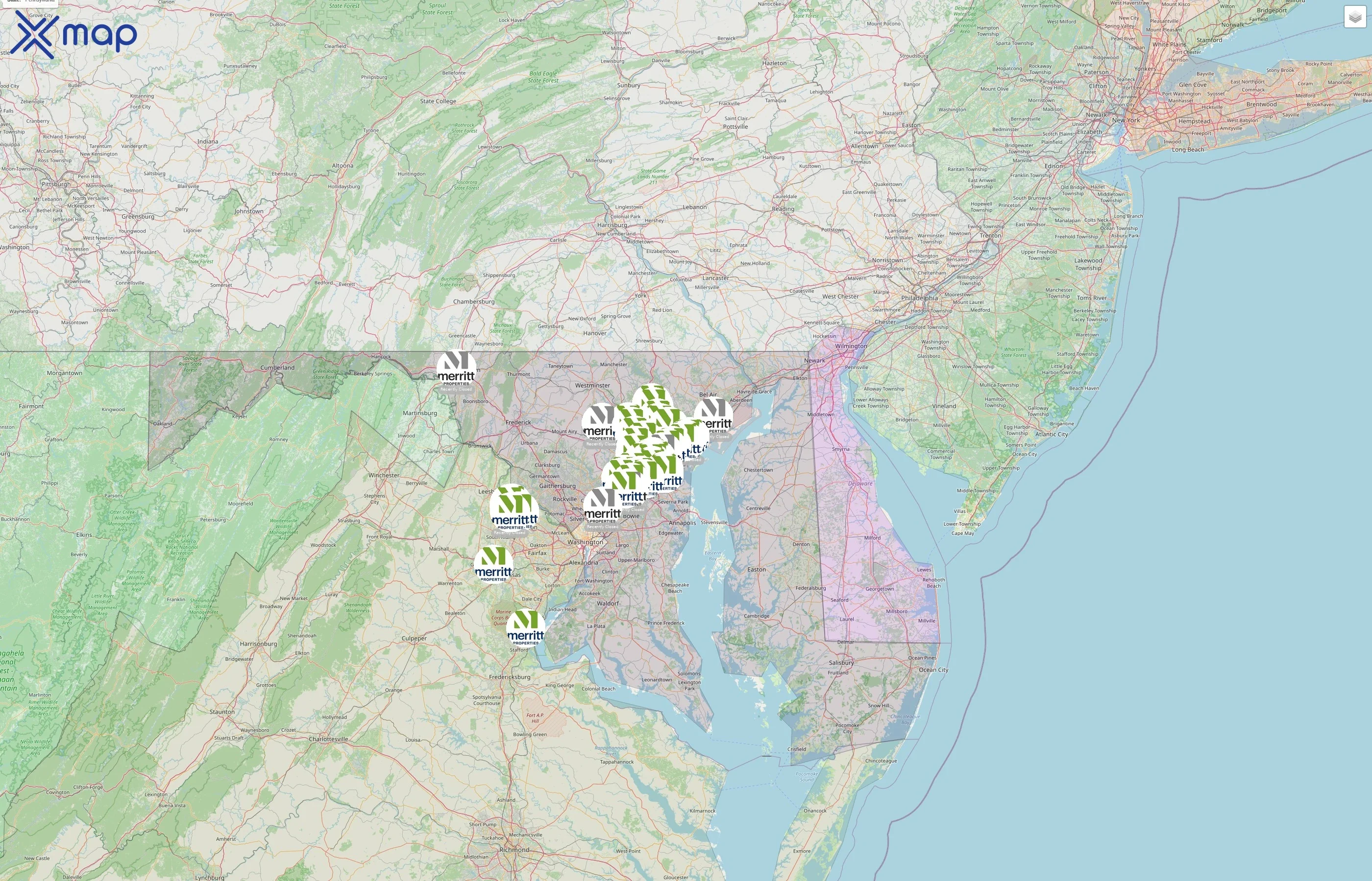 Merritt Properties street hotspots