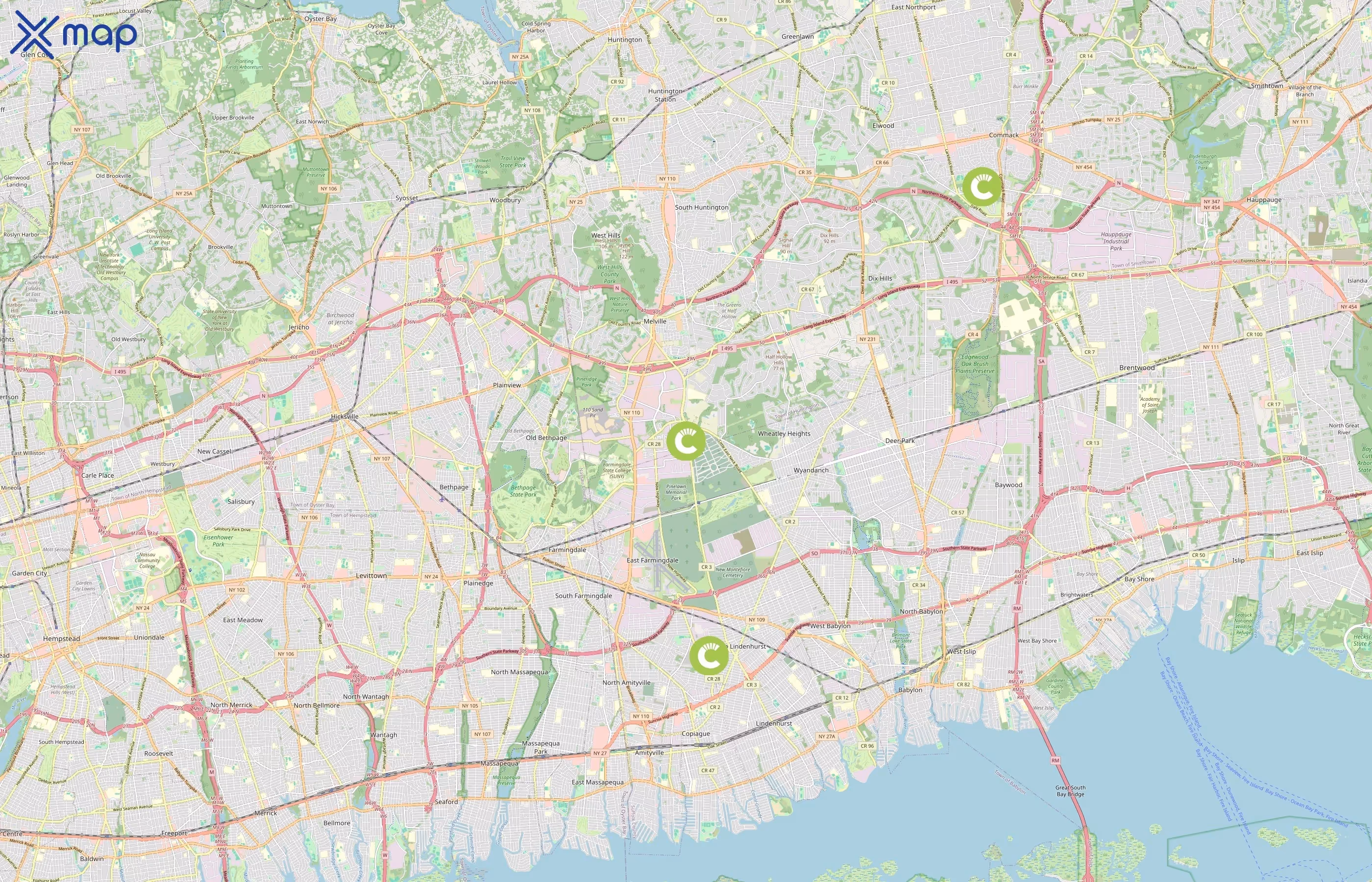 Canteen area coverage