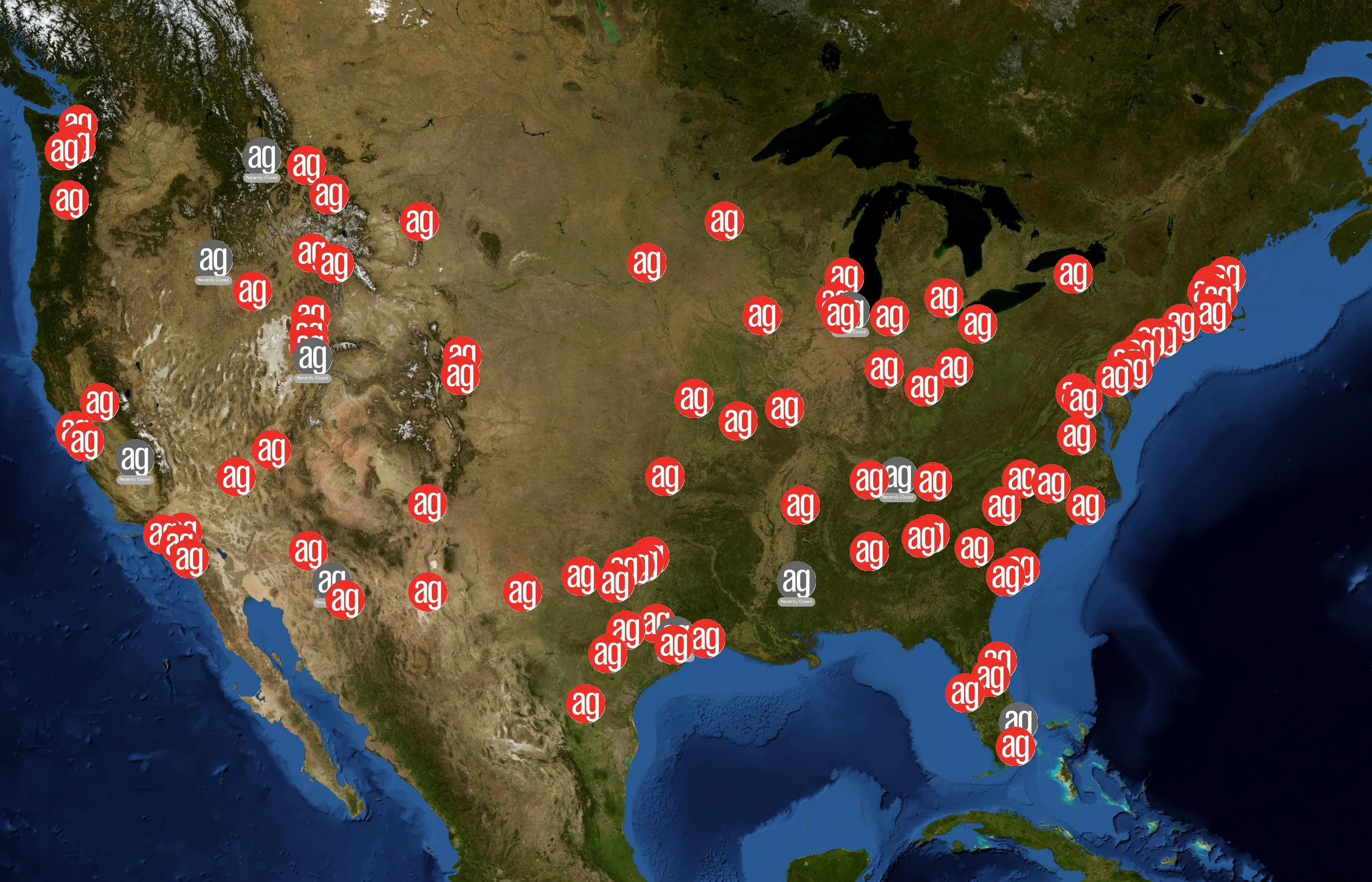 AlphaGraphics state distribution