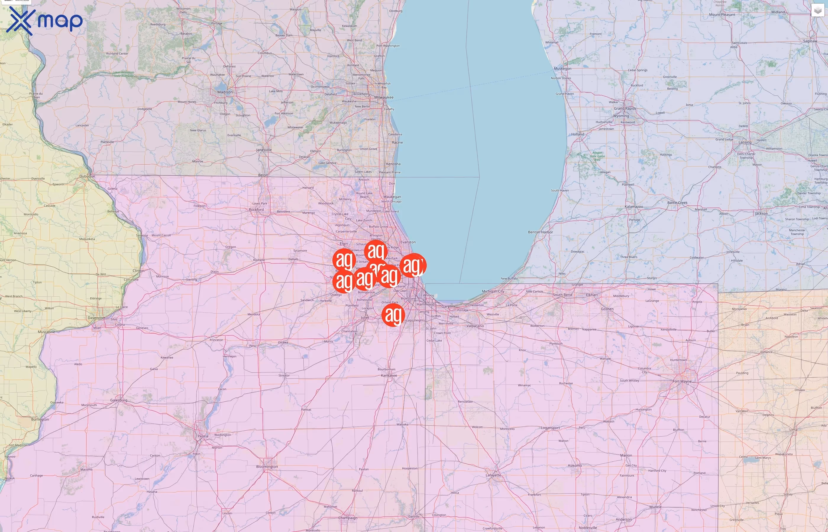 AlphaGraphics street hotspots