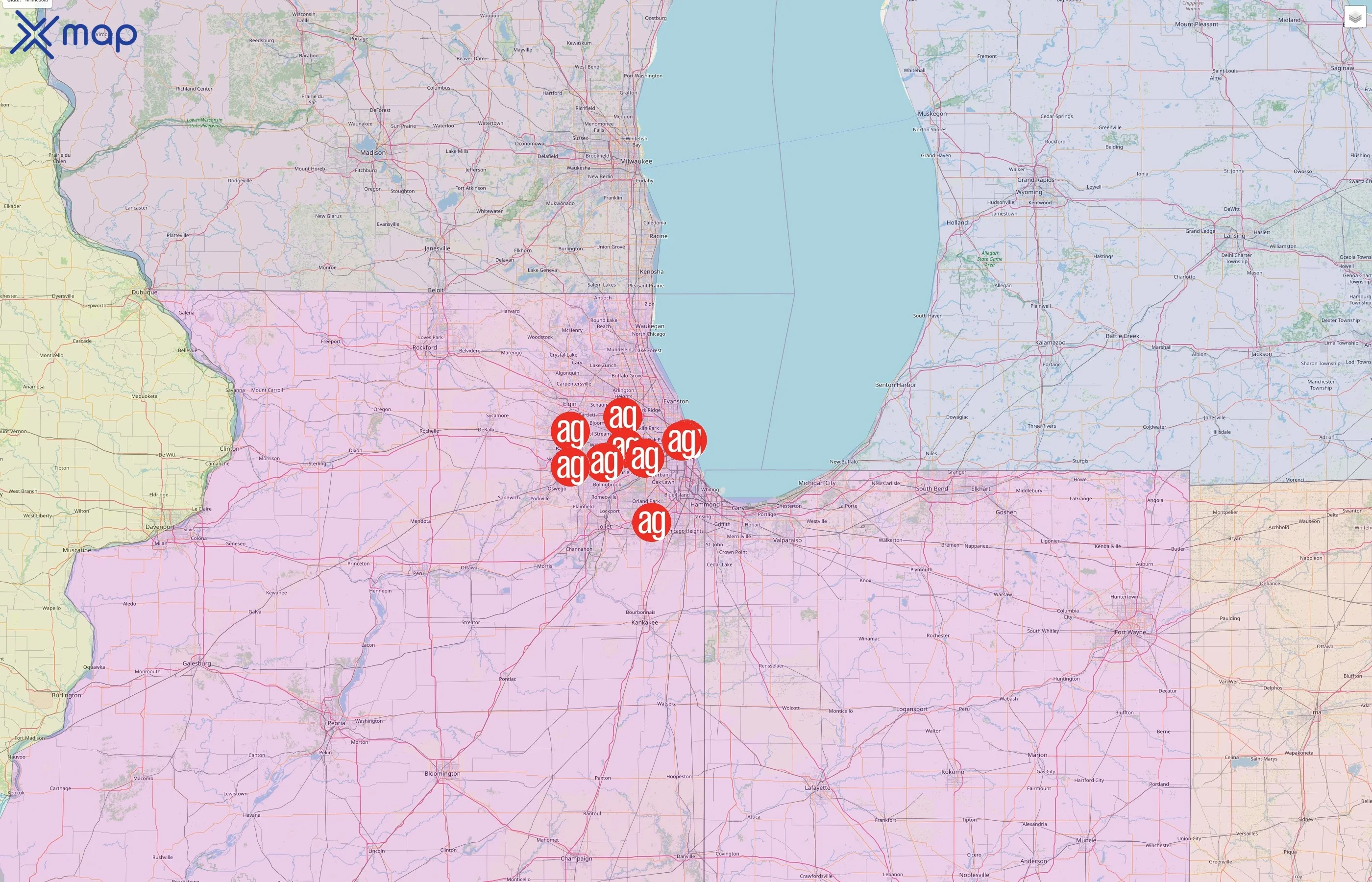 AlphaGraphics street hotspots