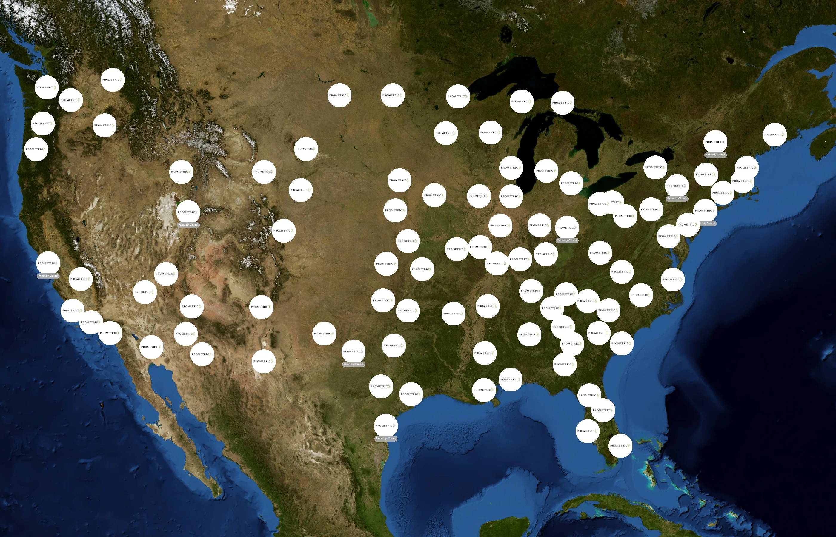 Prometric state distribution