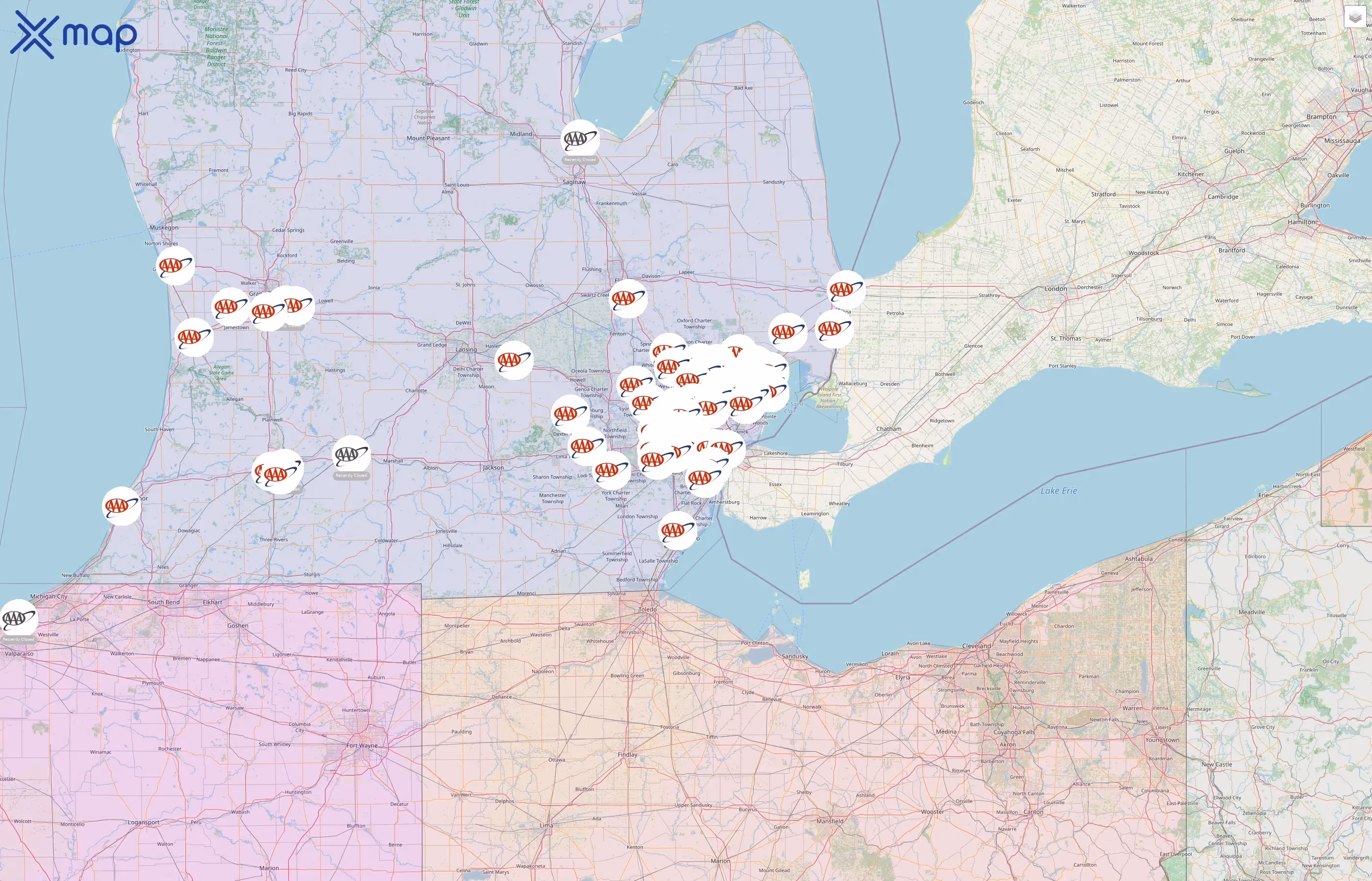 AAA street hotspots