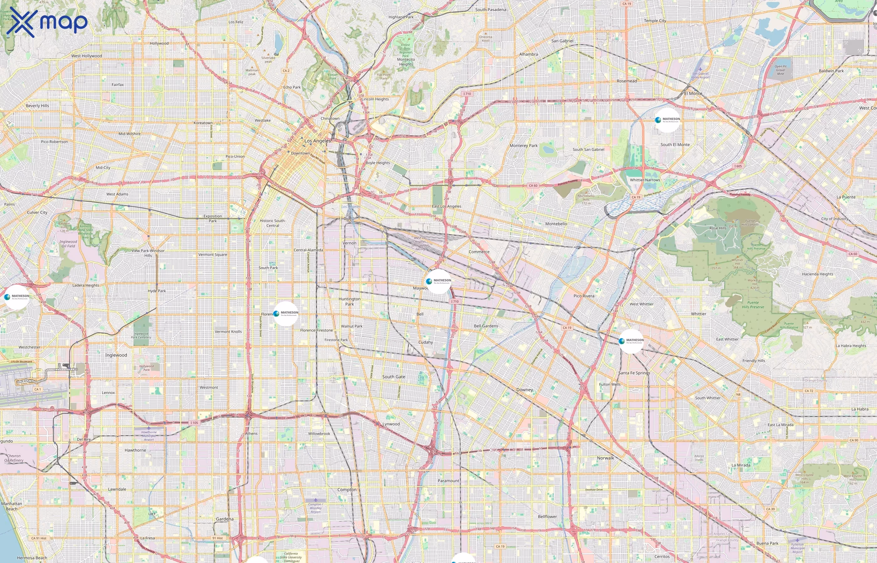Matheson area coverage