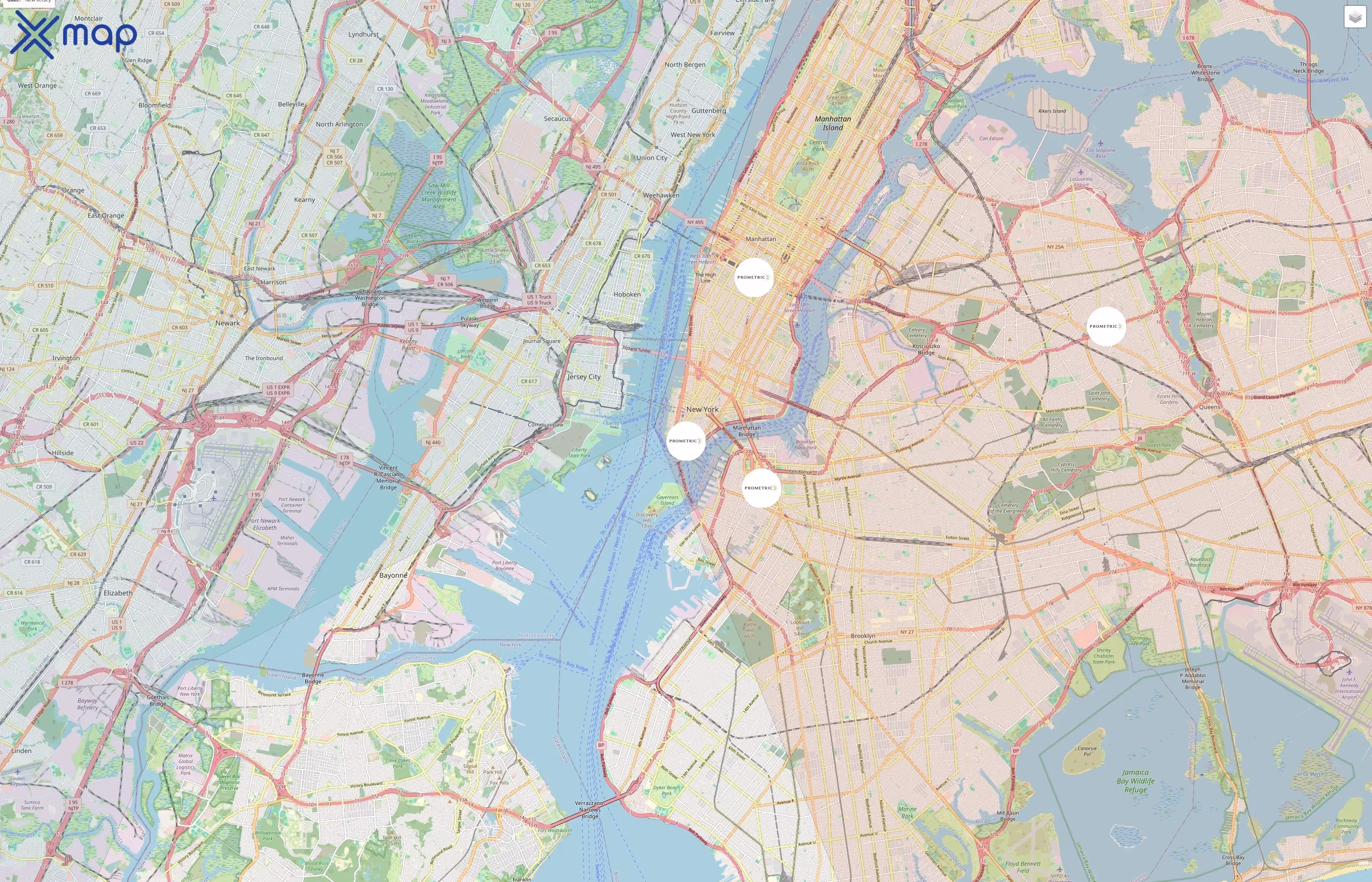 Prometric traffic data