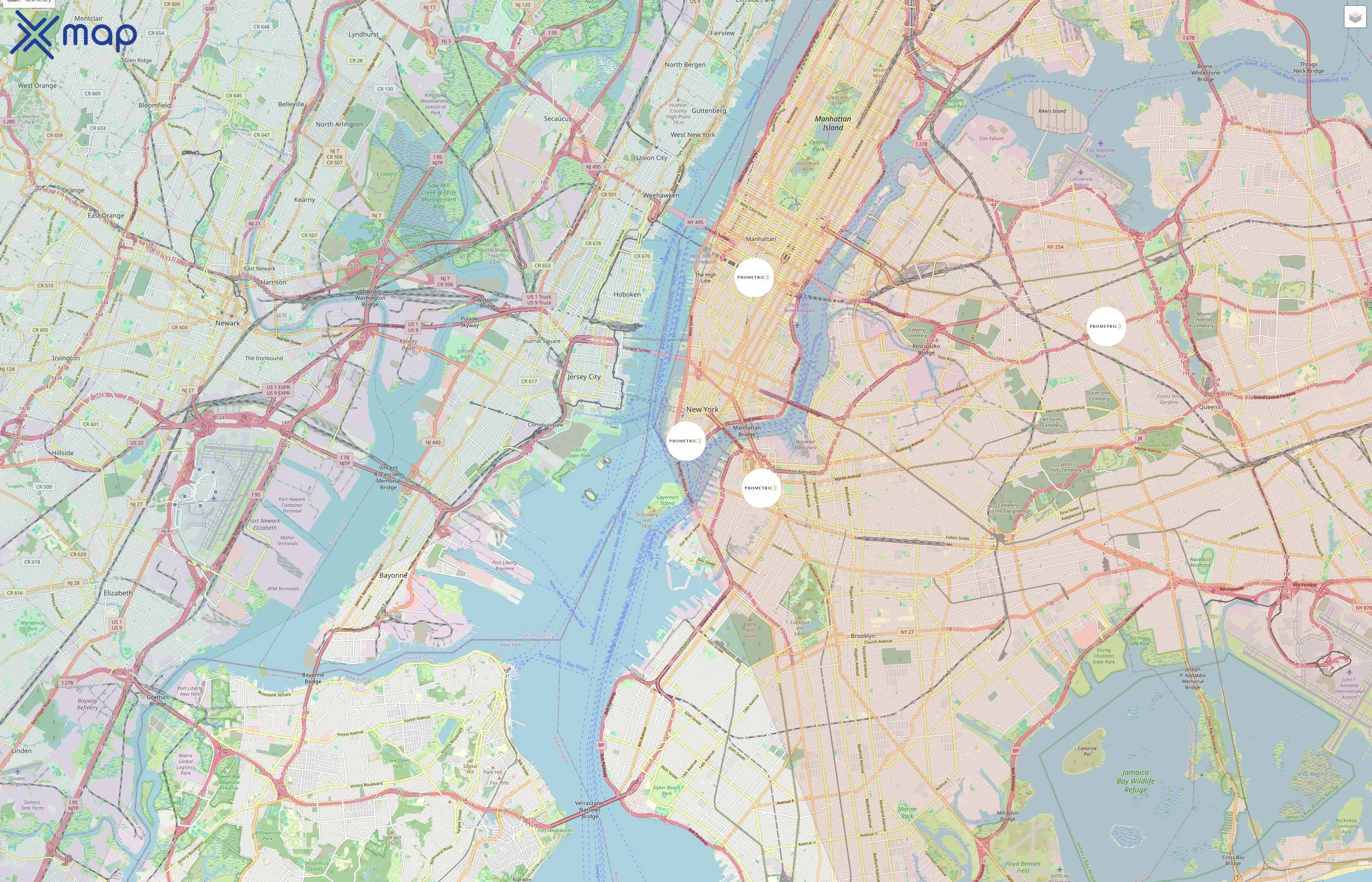 Prometric traffic data