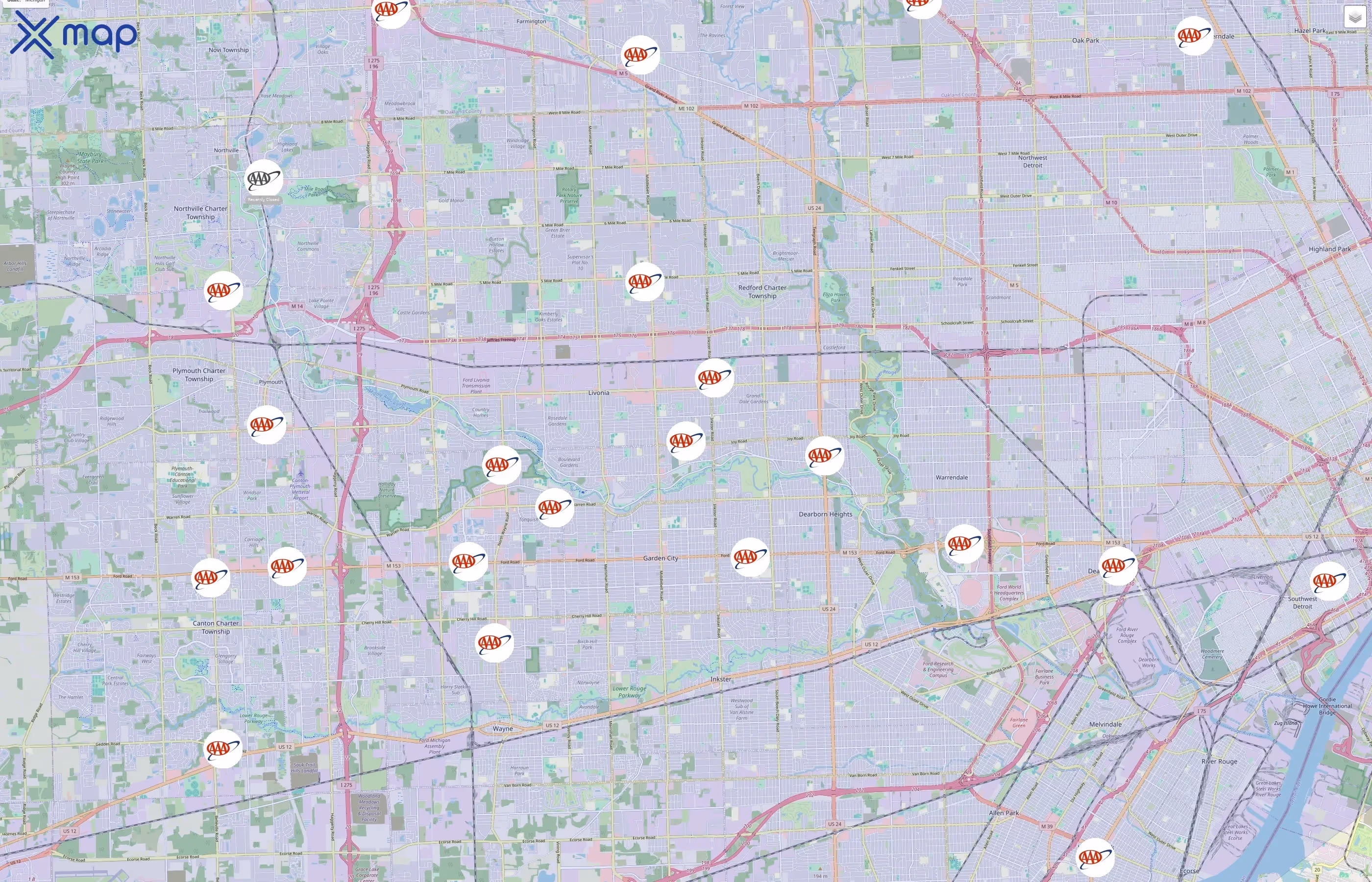 AAA traffic data