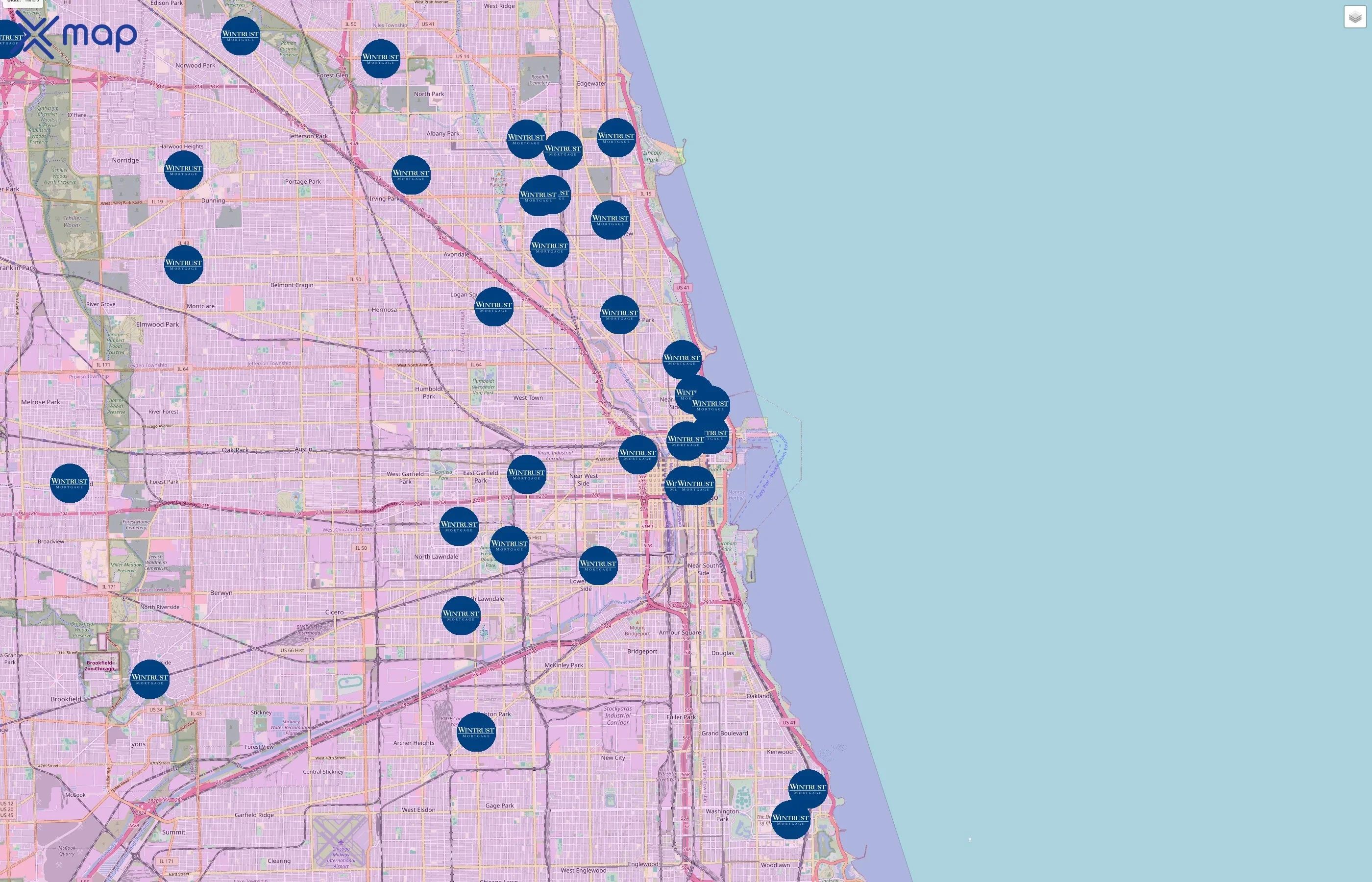 Wintrust Mortgage traffic data