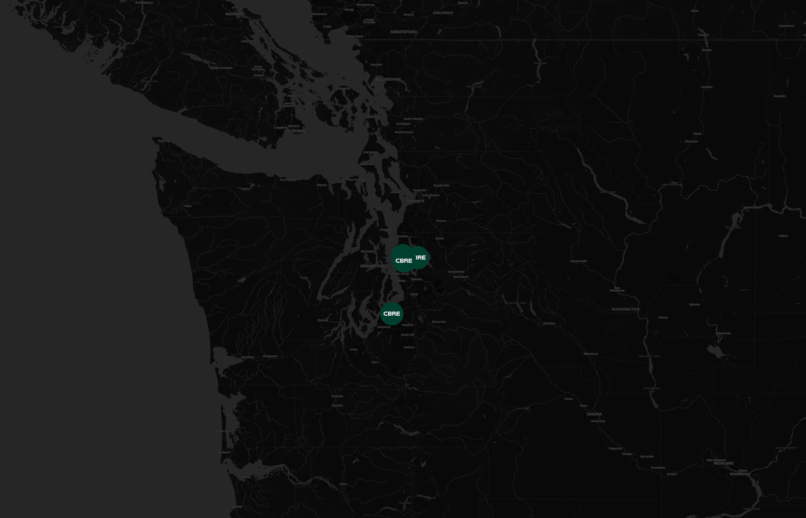 CBRE city distribution