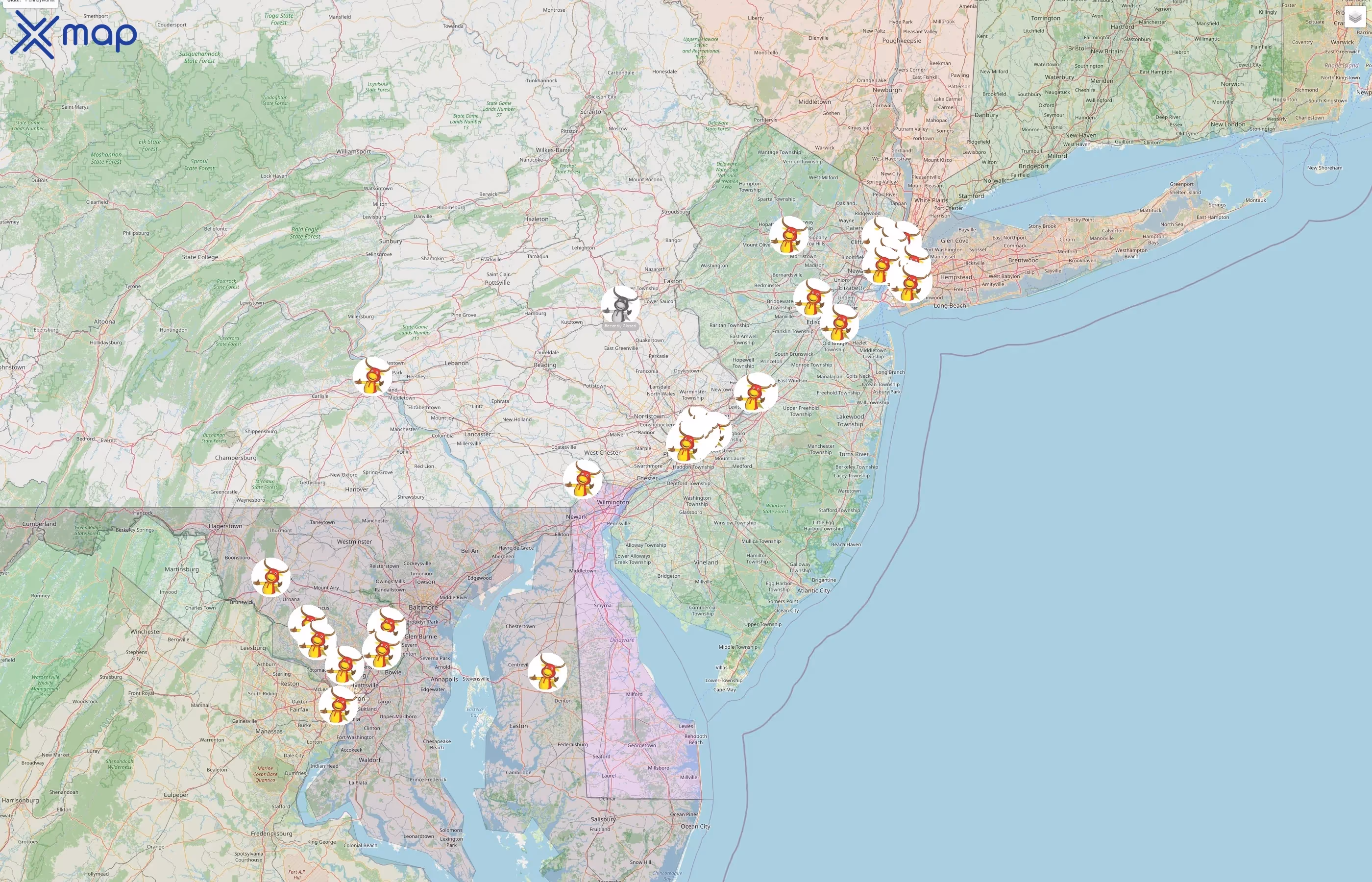 Toro Taxes street hotspots