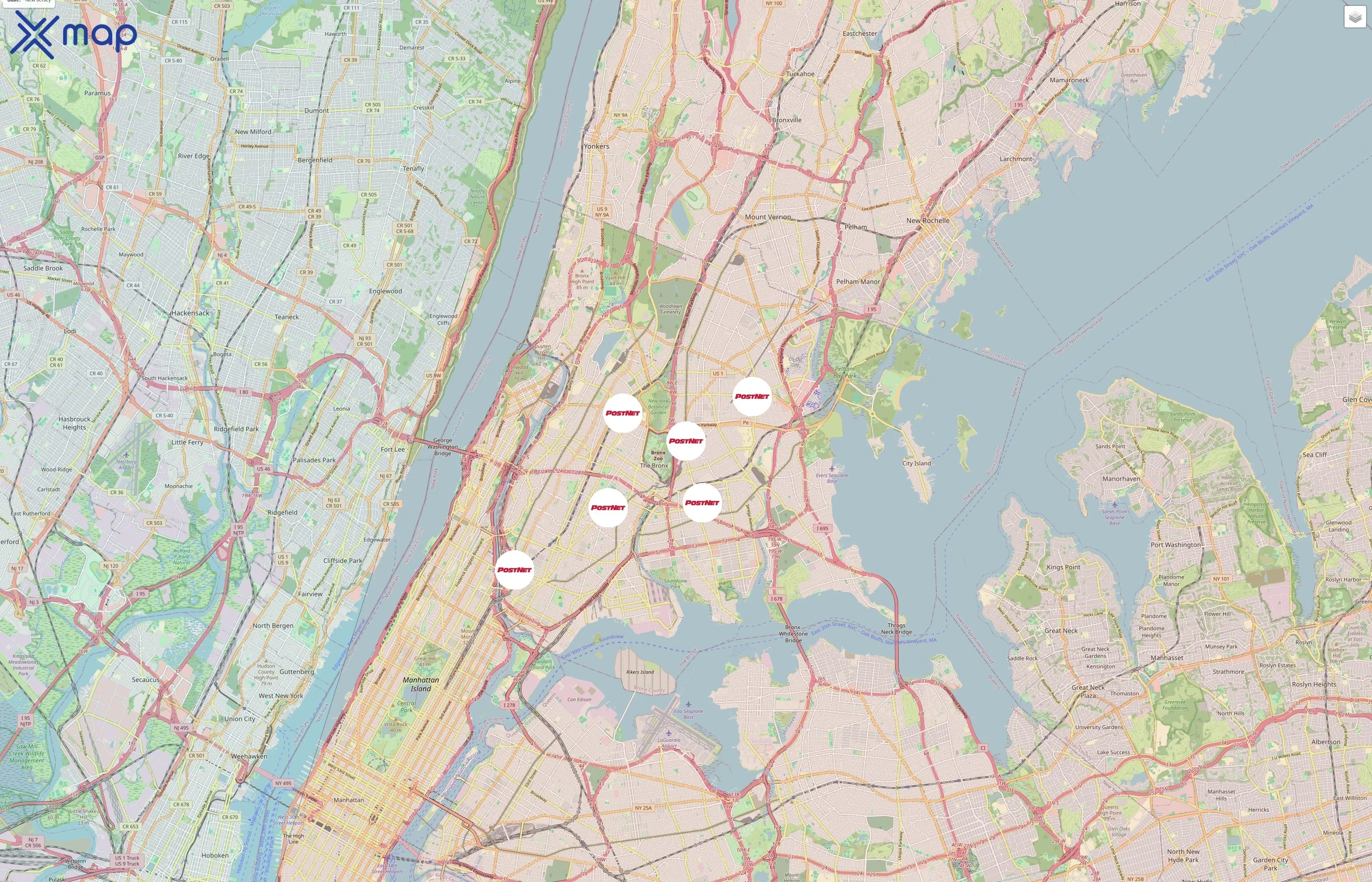 PostNet traffic data