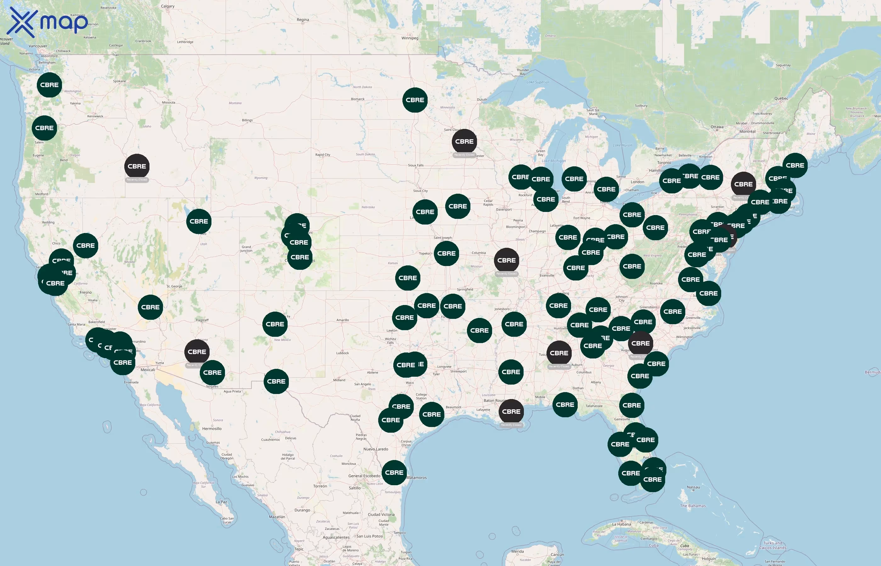 CBRE business status