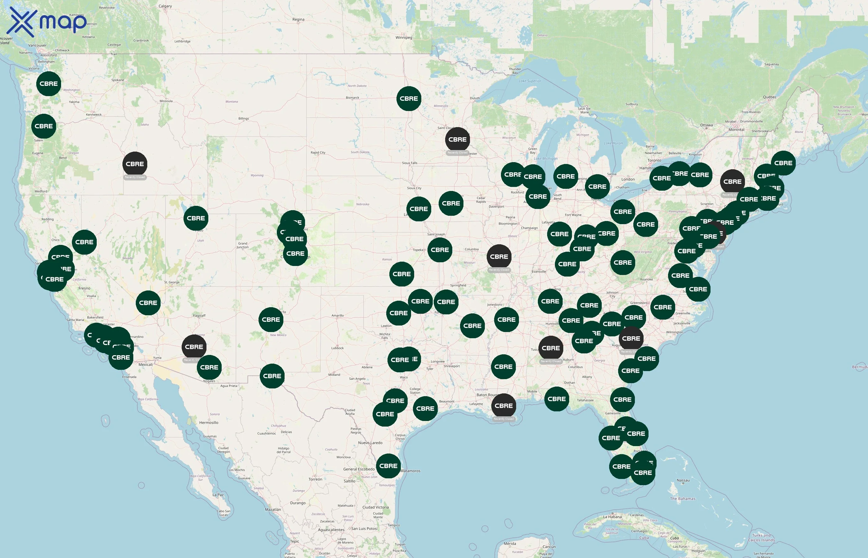 CBRE business status