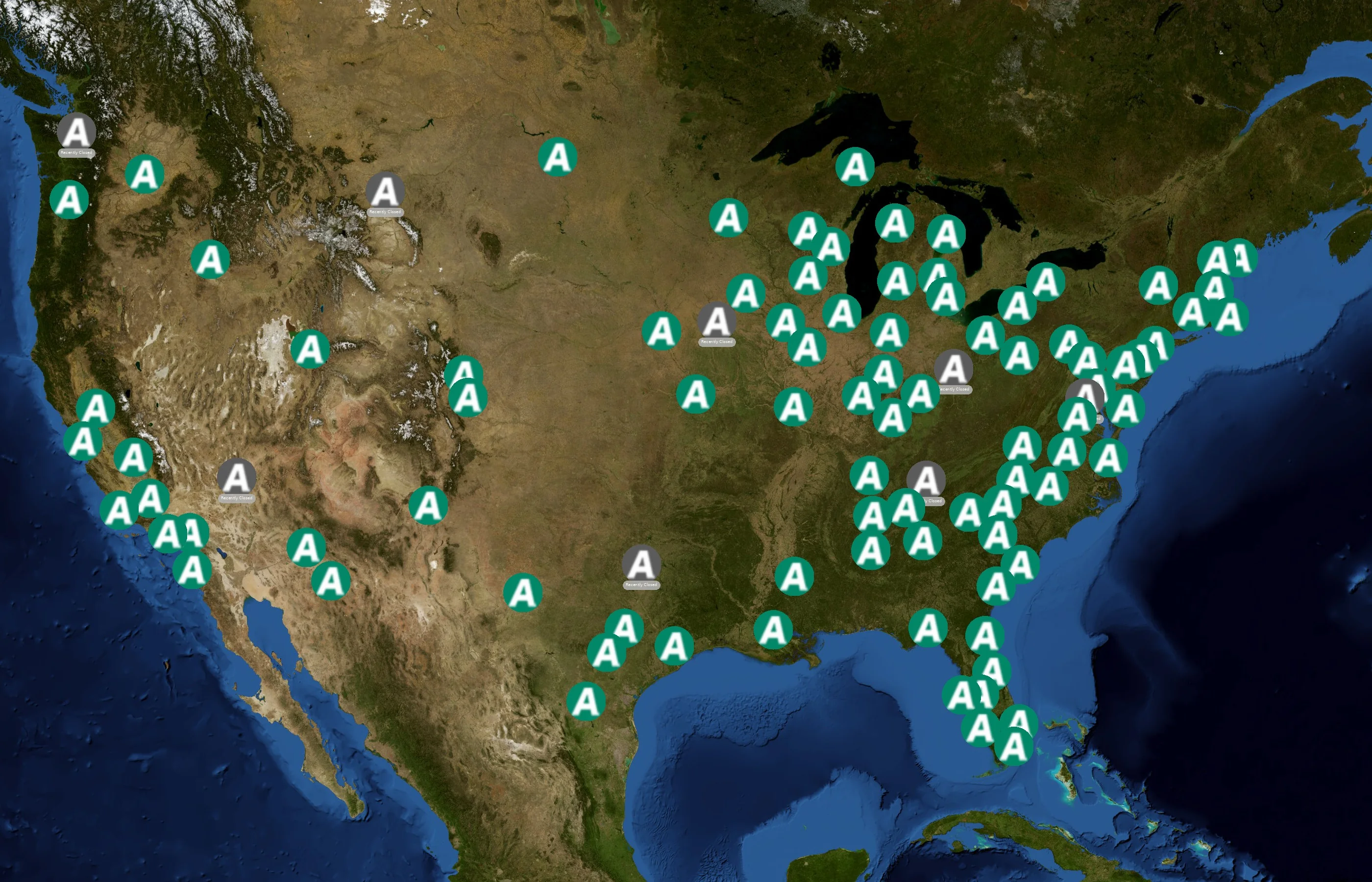 AECOM state distribution
