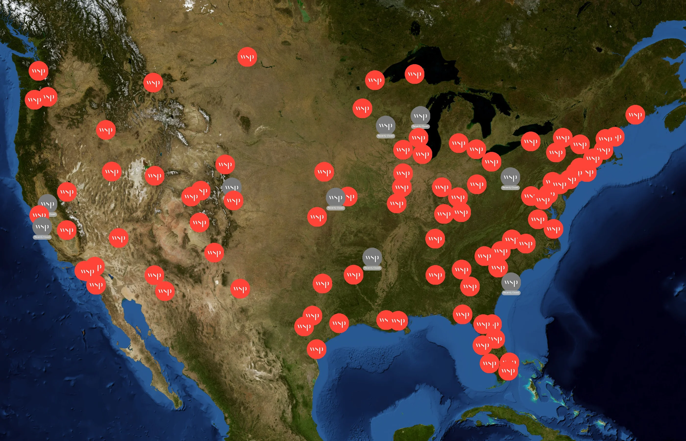 WSP state distribution
