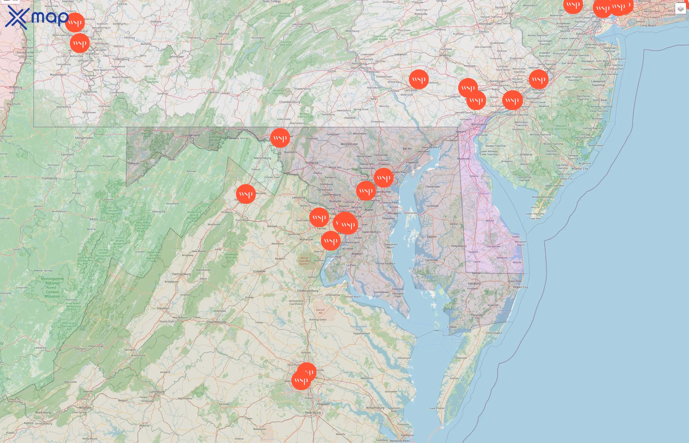 WSP street hotspots