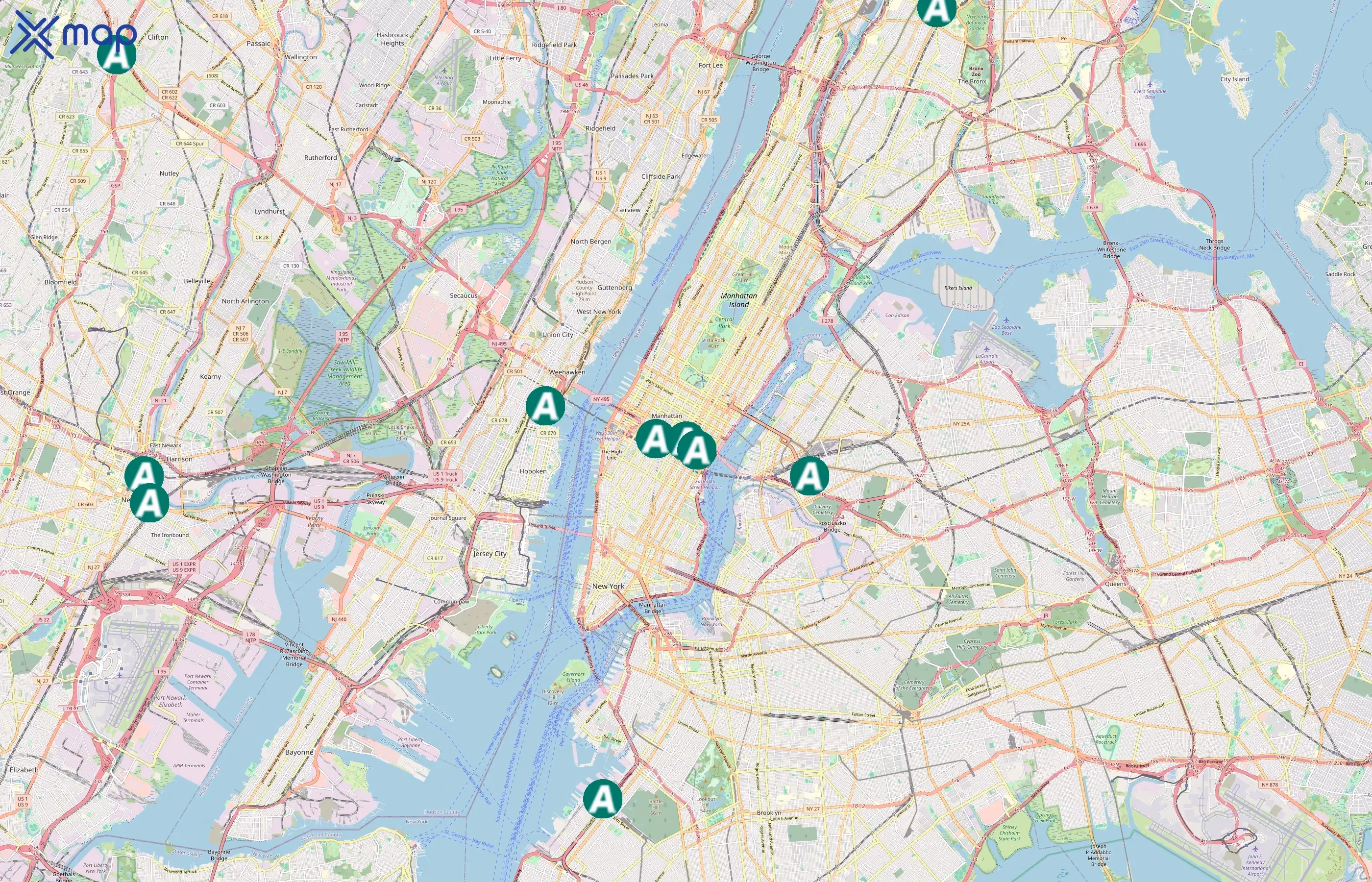 AECOM area coverage