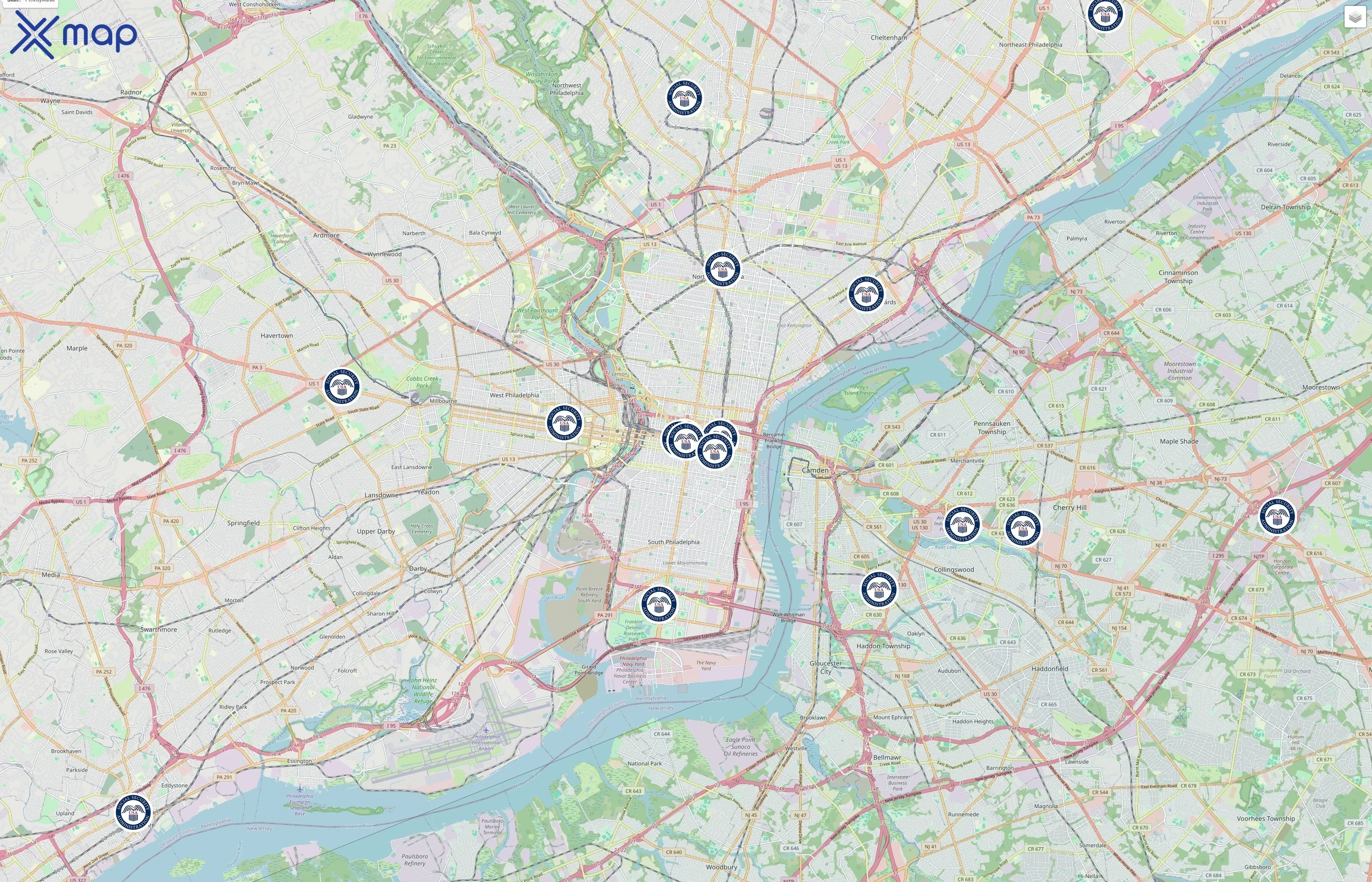 Social Security Administration traffic data