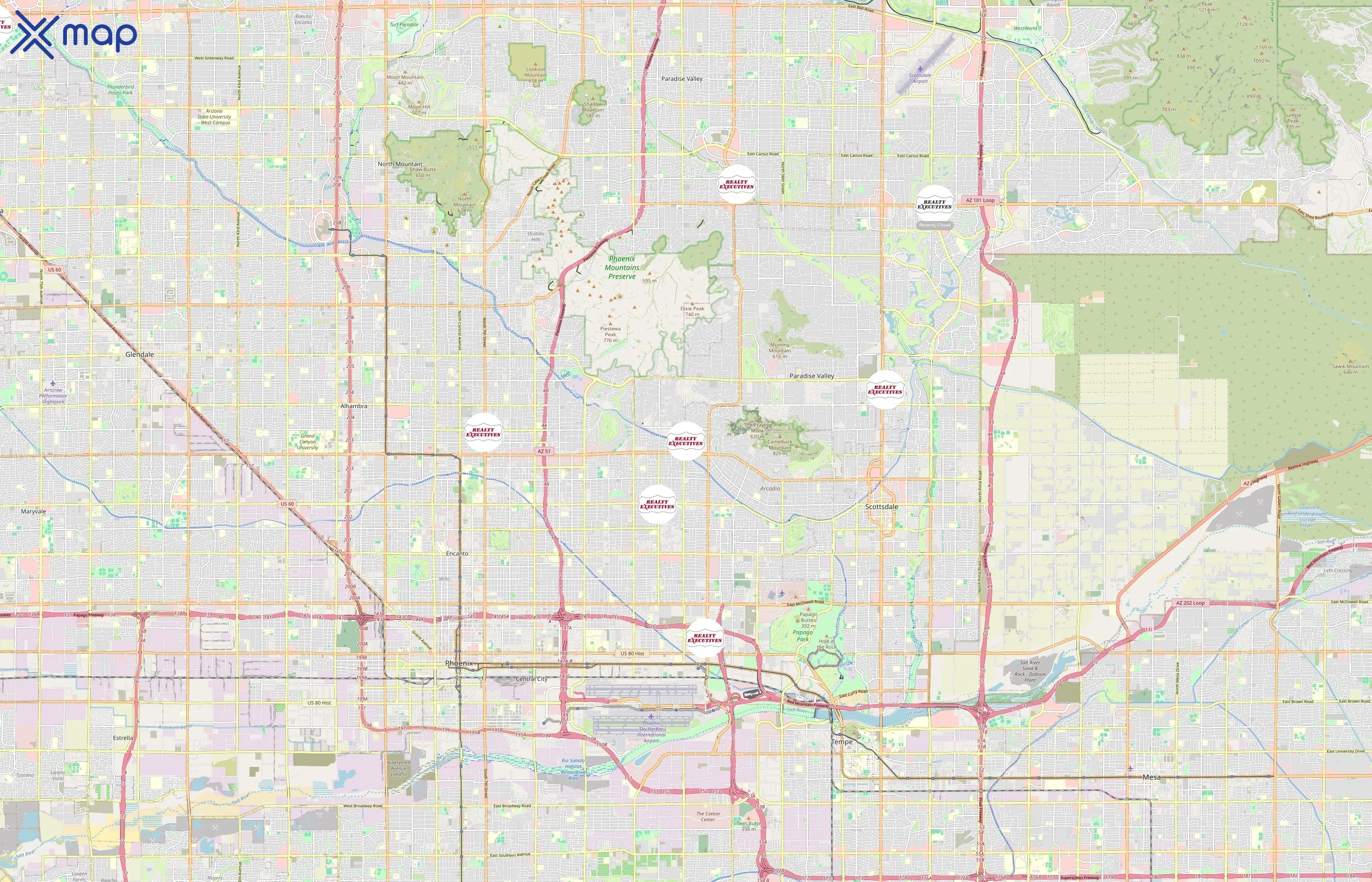 Realty Executives area coverage