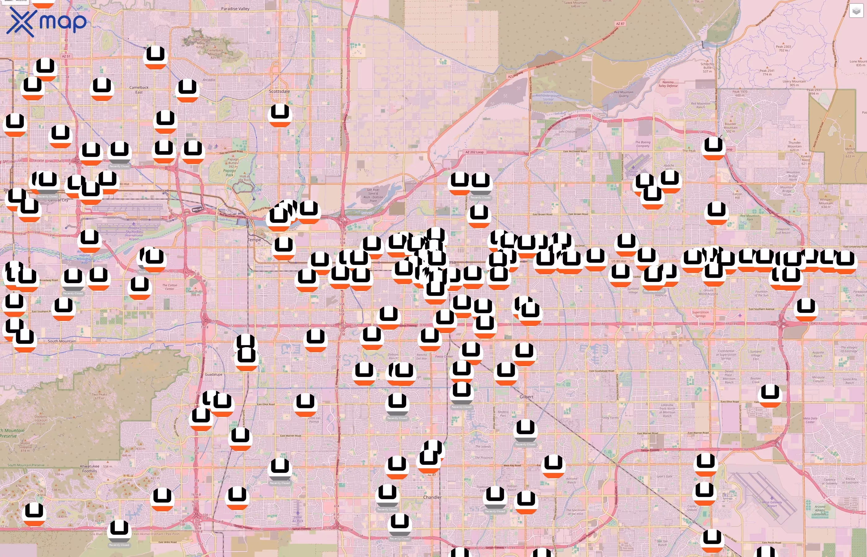 U-Haul traffic data