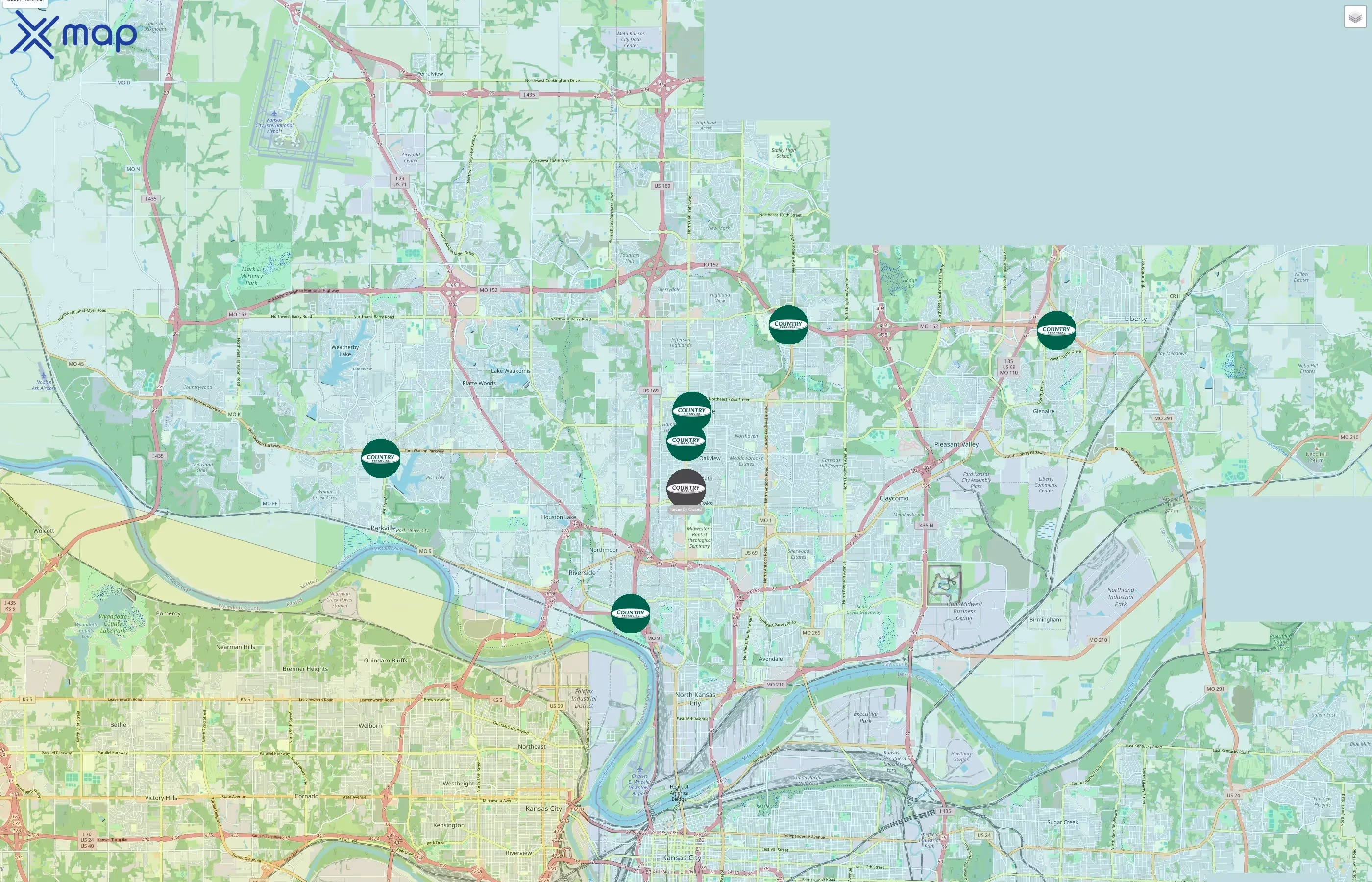 COUNTRY Financial traffic data