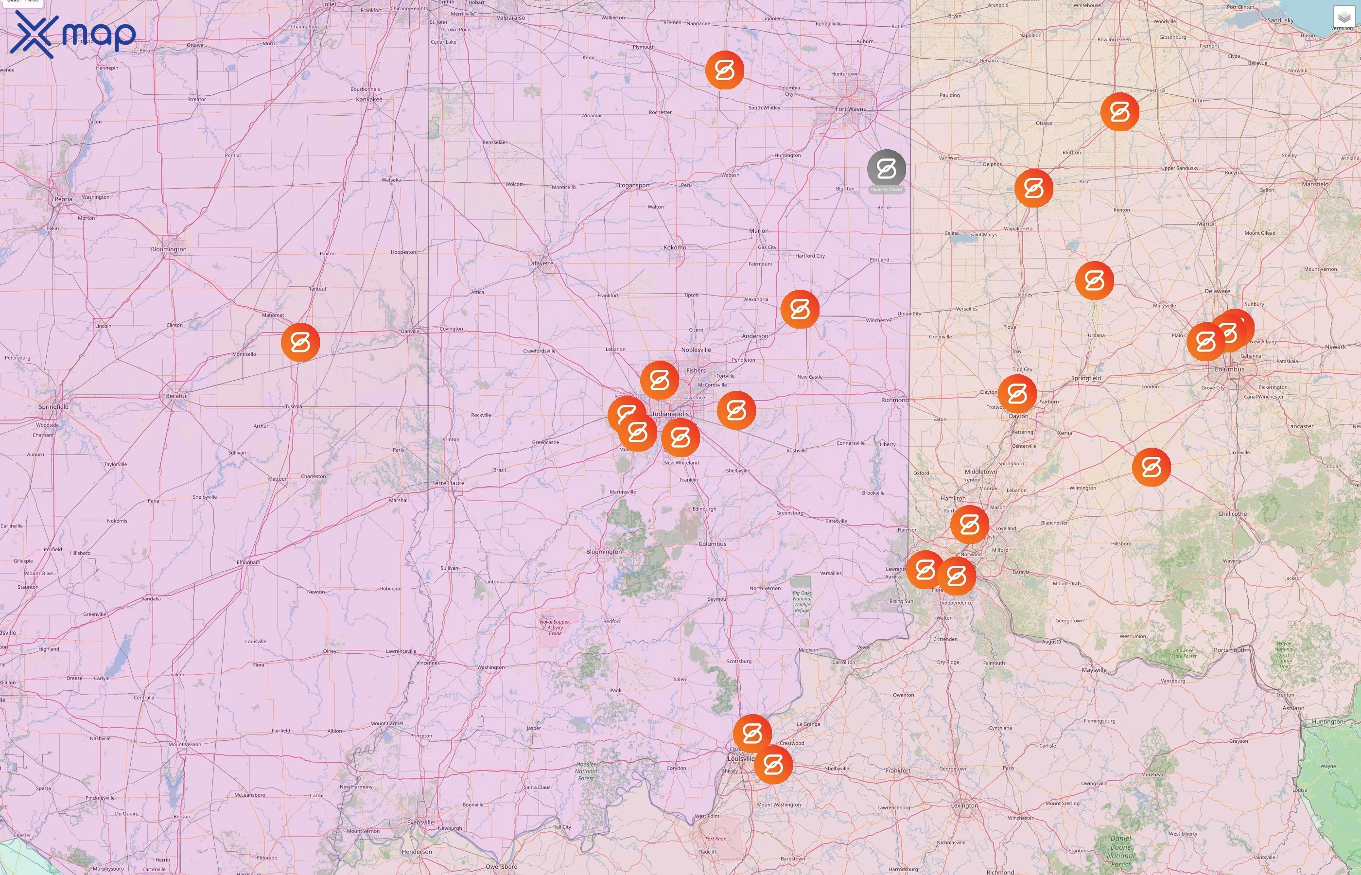Spherion street hotspots