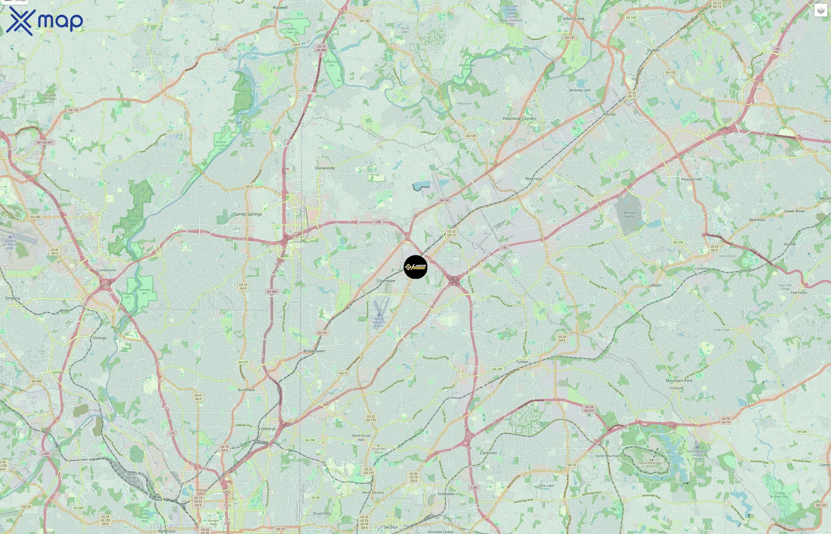 Labor Finders traffic data