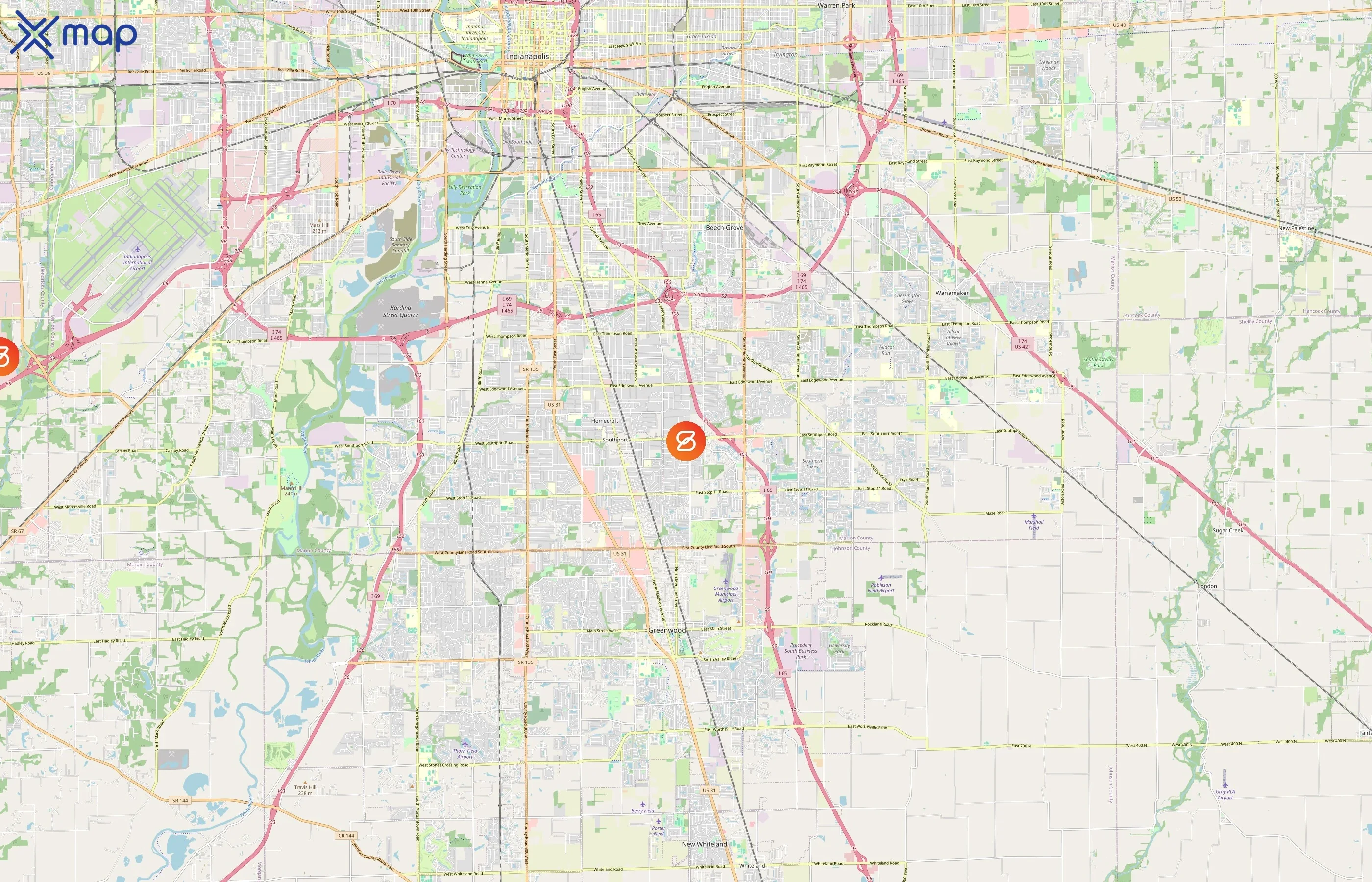 Spherion area coverage