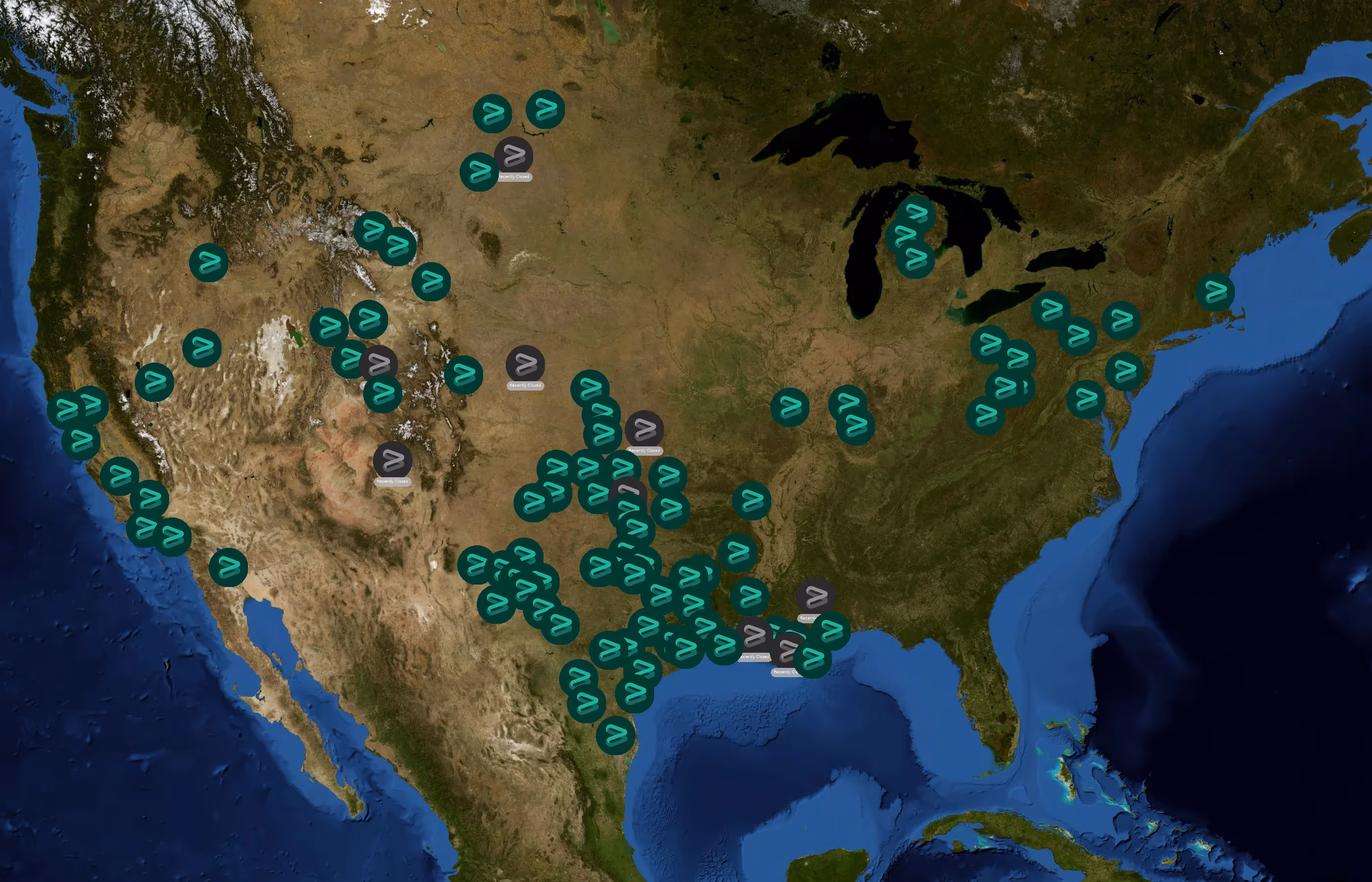 Baker Hughes state distribution