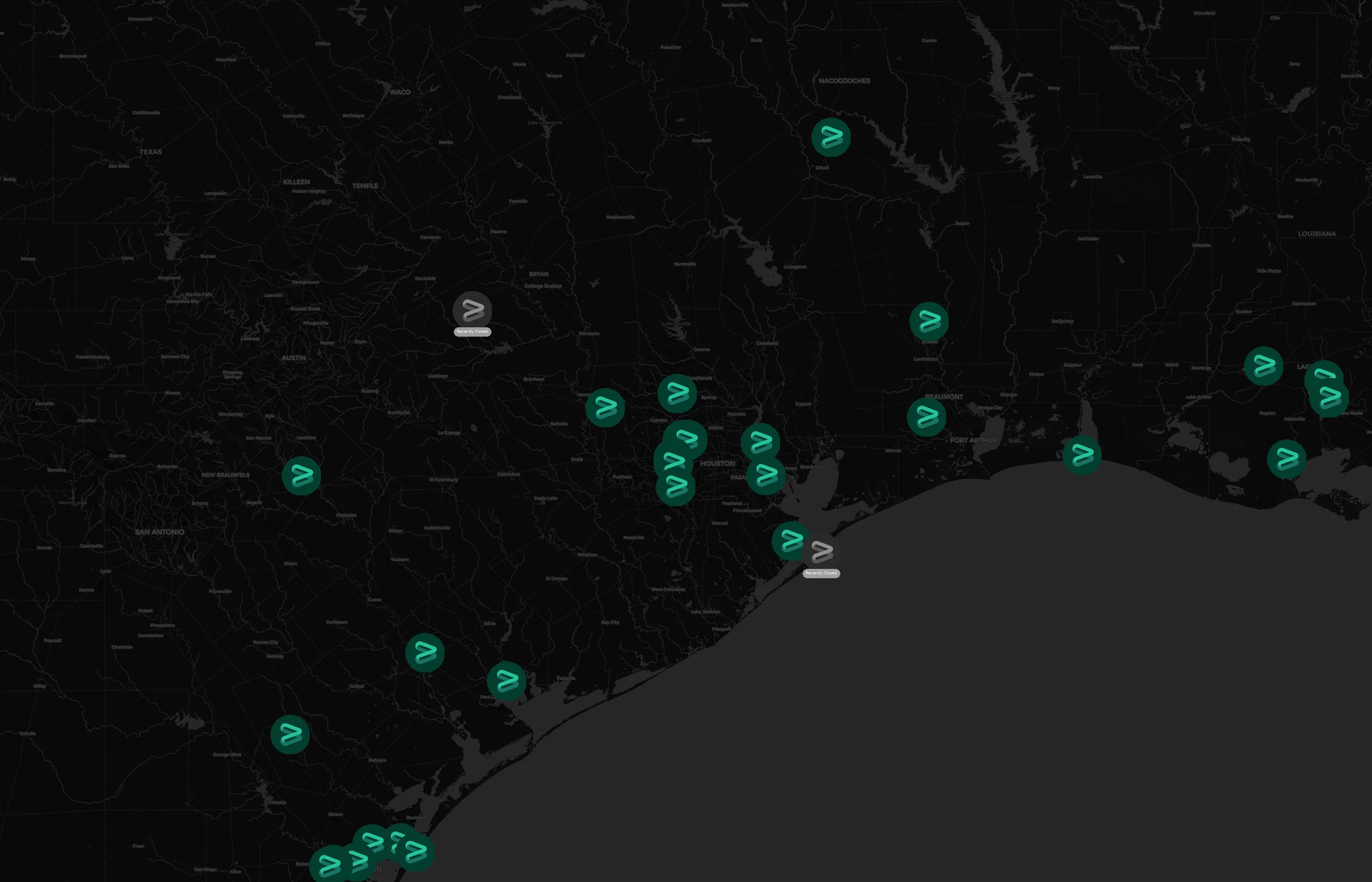Baker Hughes city distribution