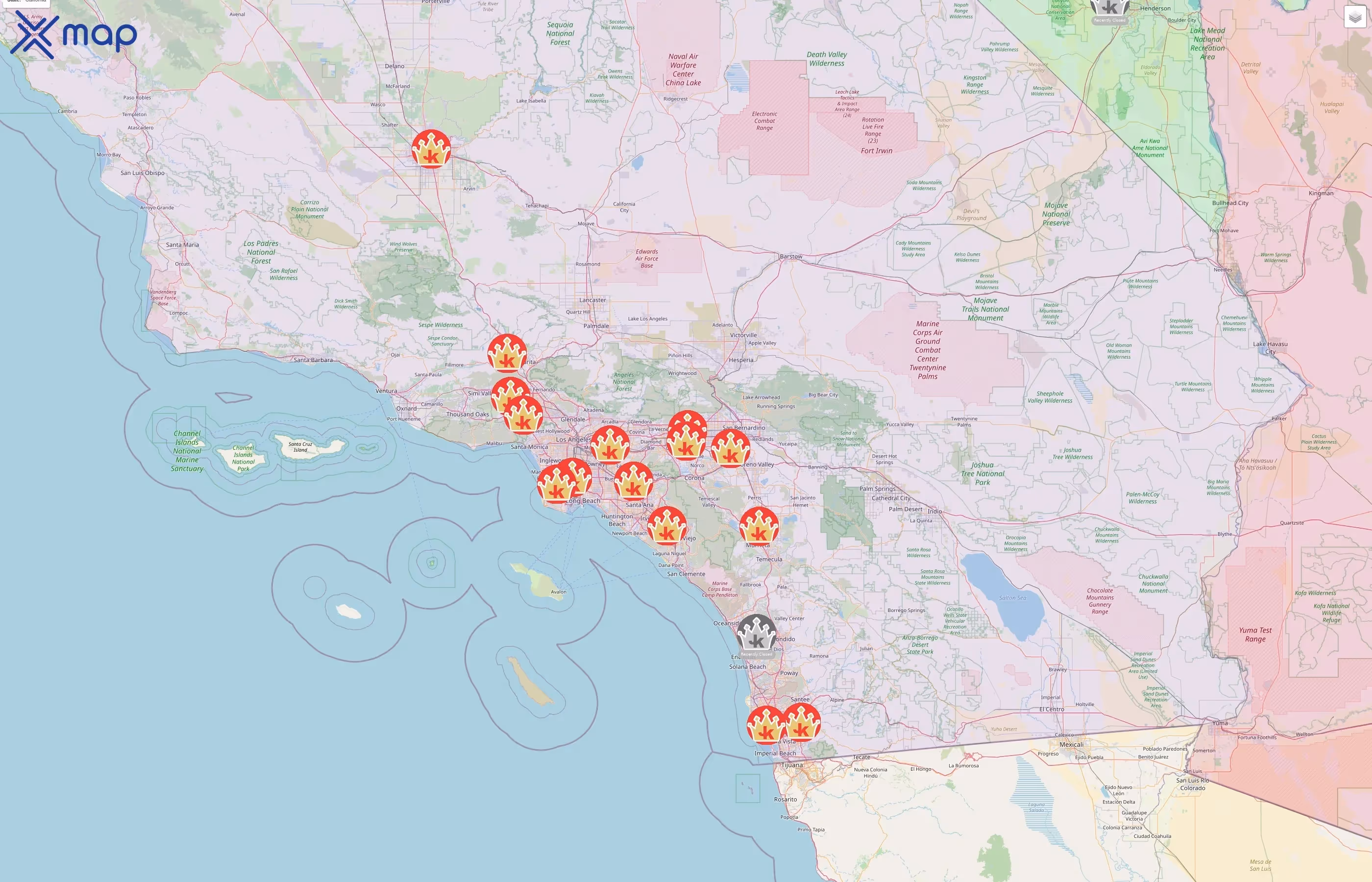 Junk King street hotspots