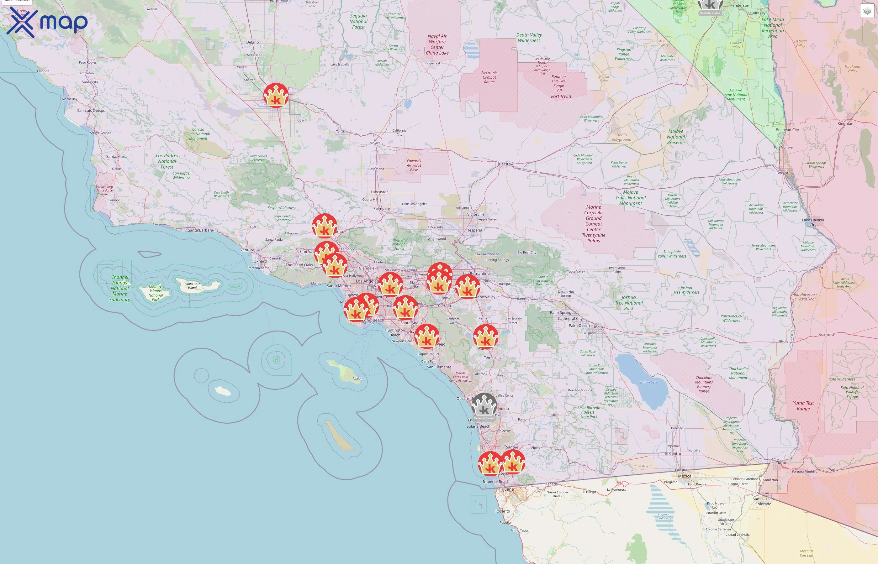 Junk King street hotspots