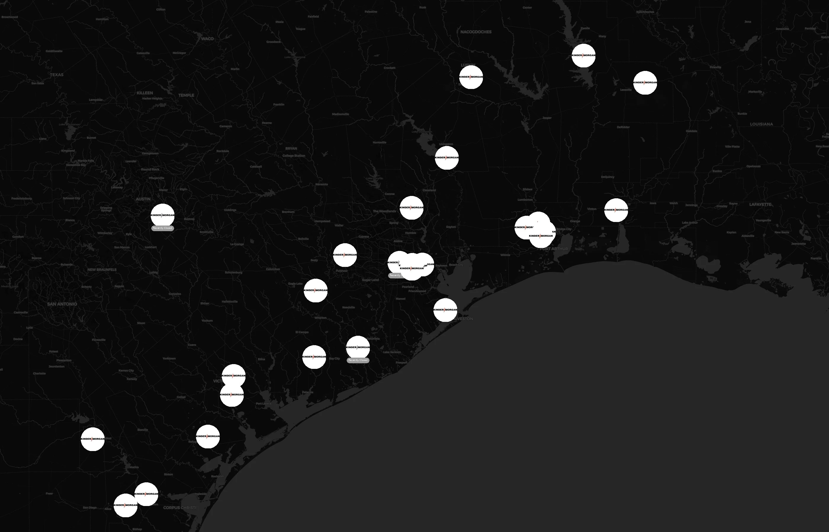 Kinder Morgan city distribution