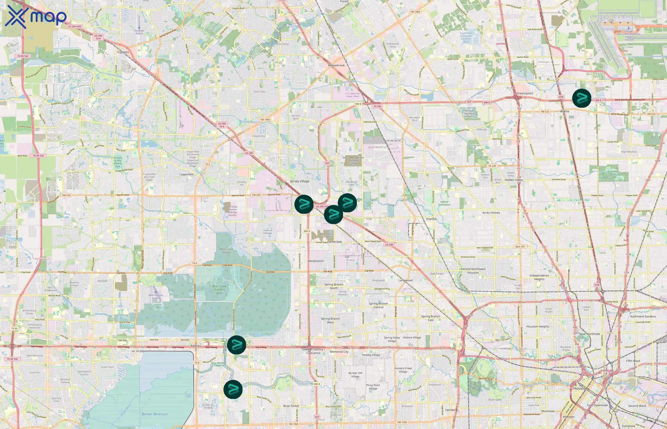 Baker Hughes area coverage