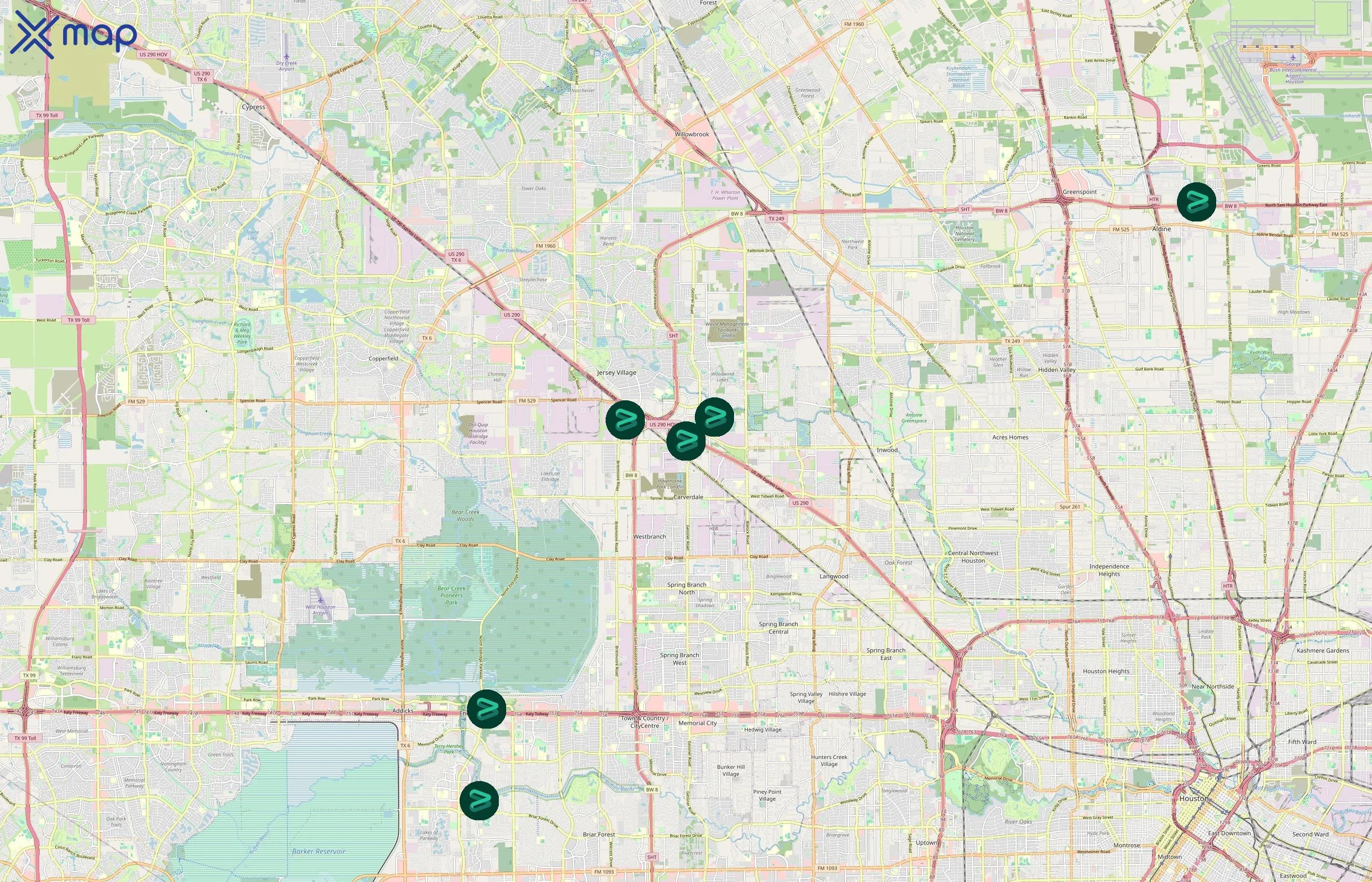 Baker Hughes area coverage