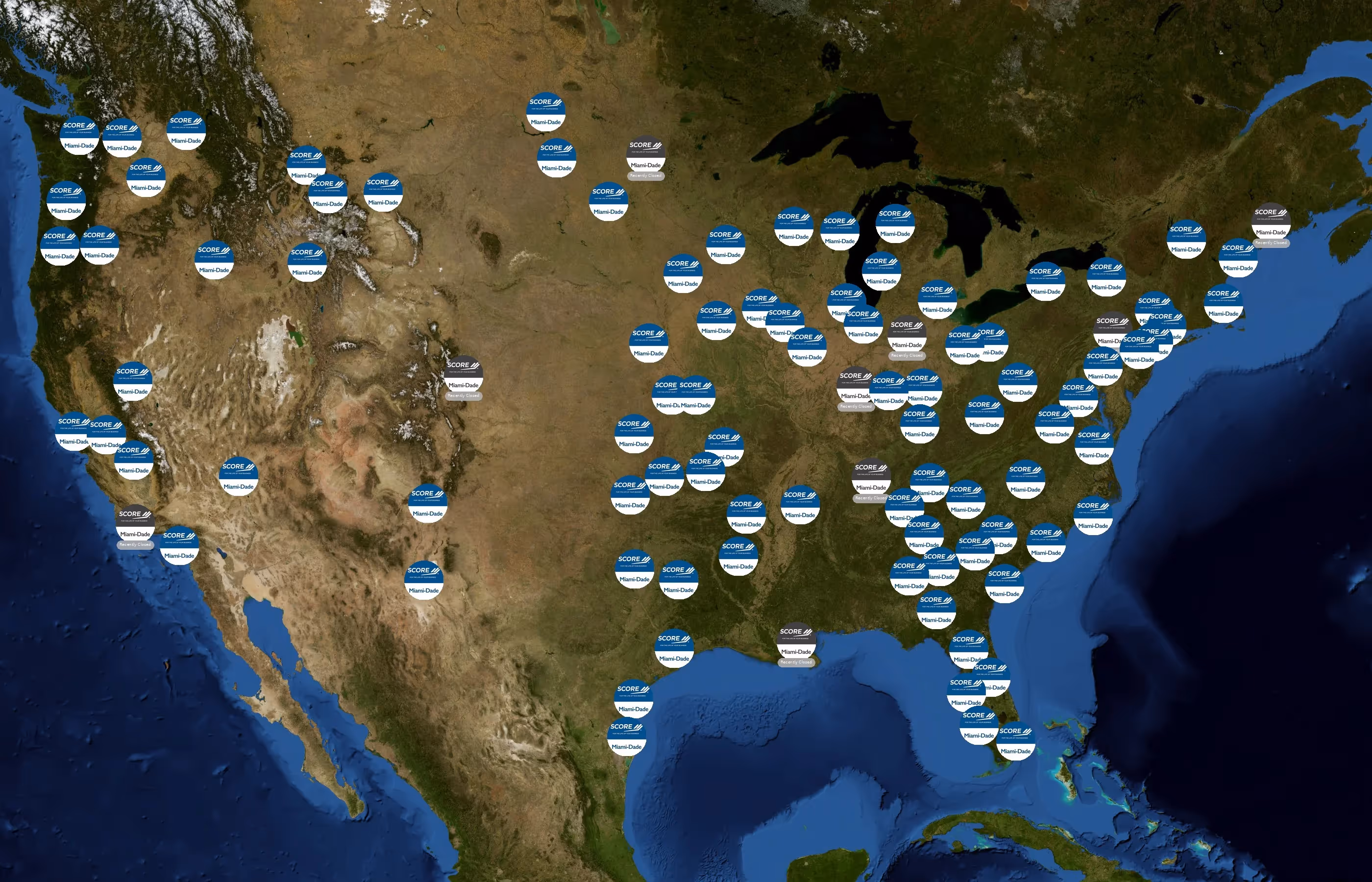 SCORE state distribution