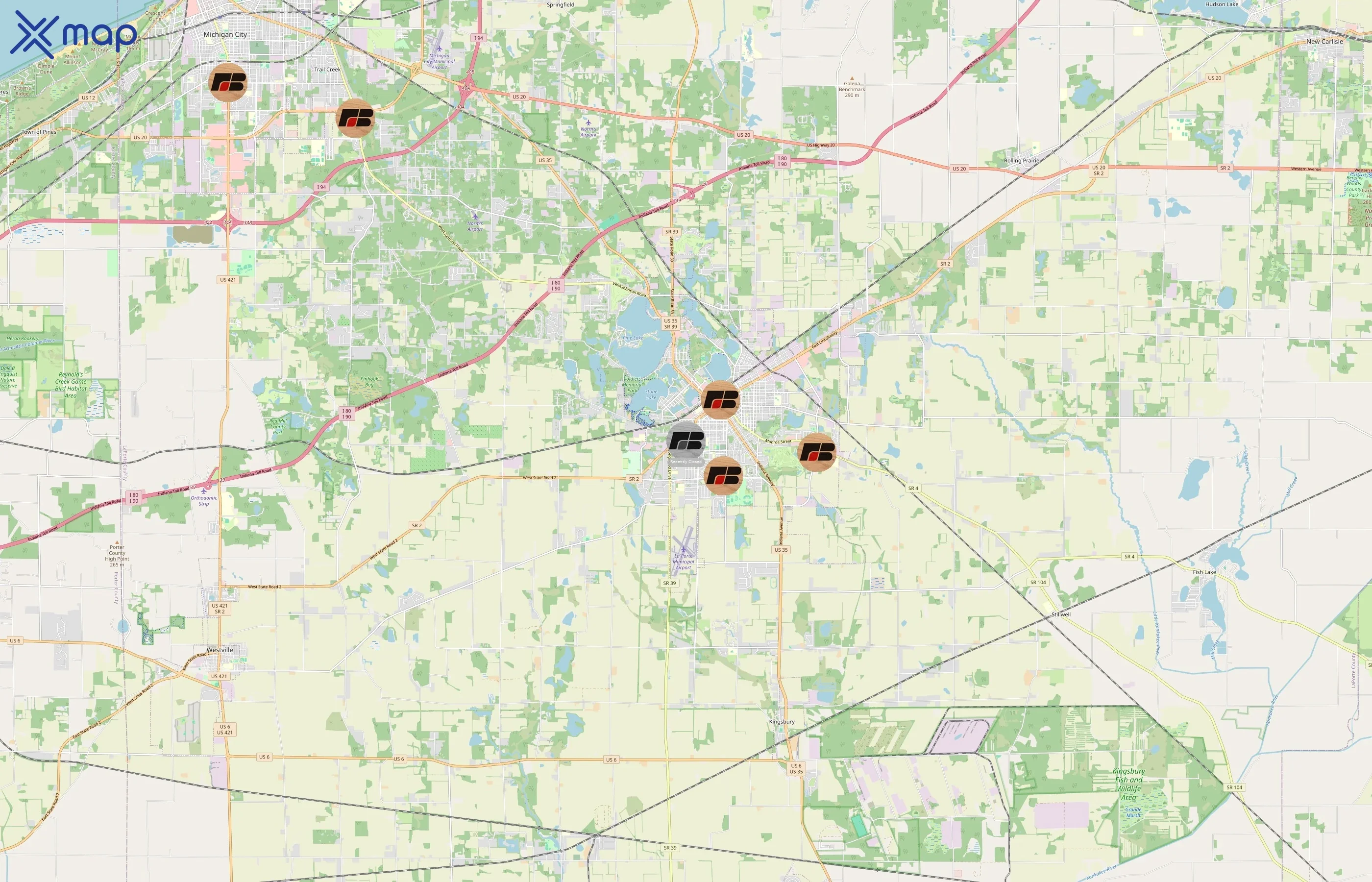 Indiana Farm Bureau Insurance area coverage