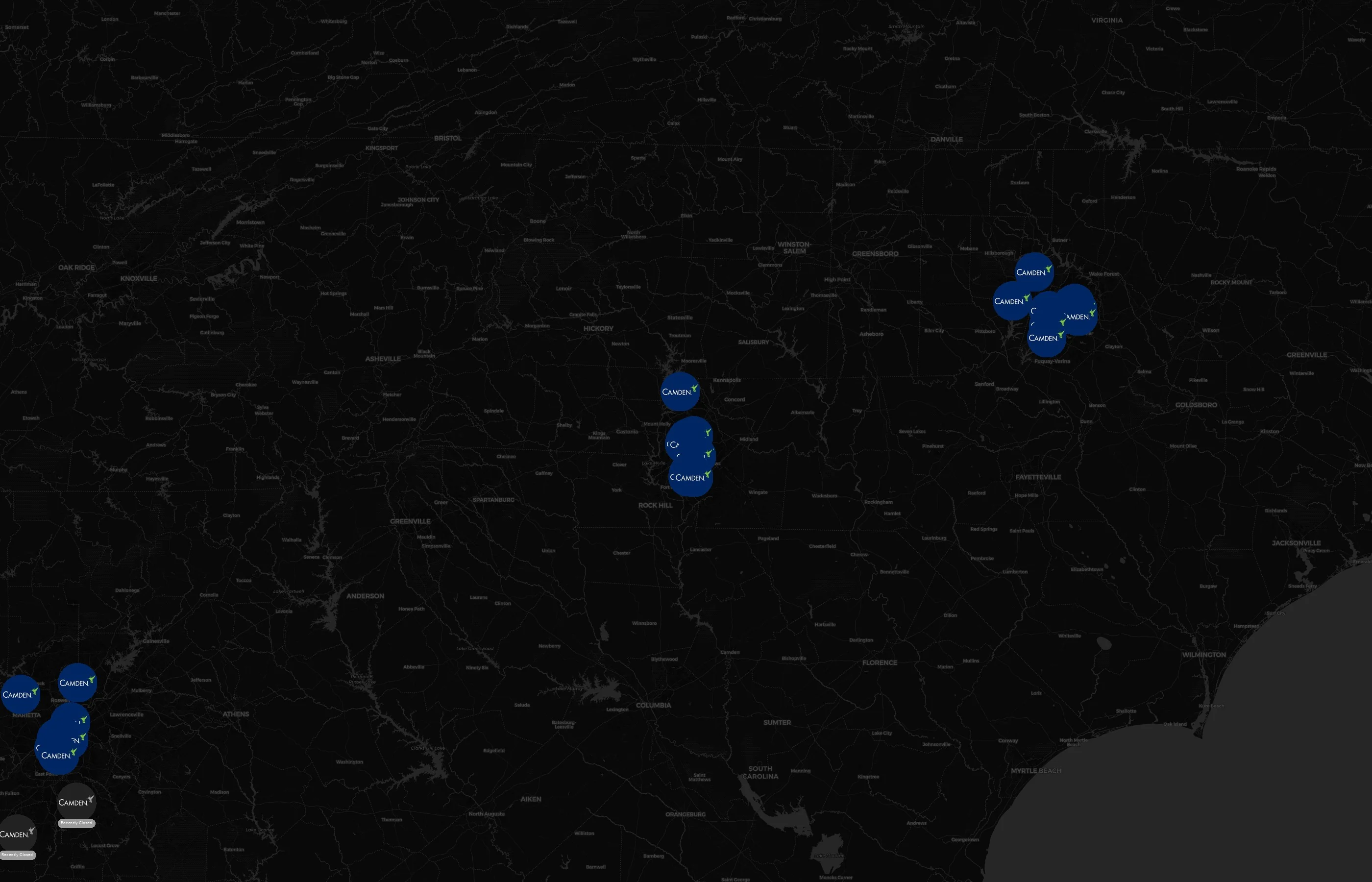 Camden city distribution