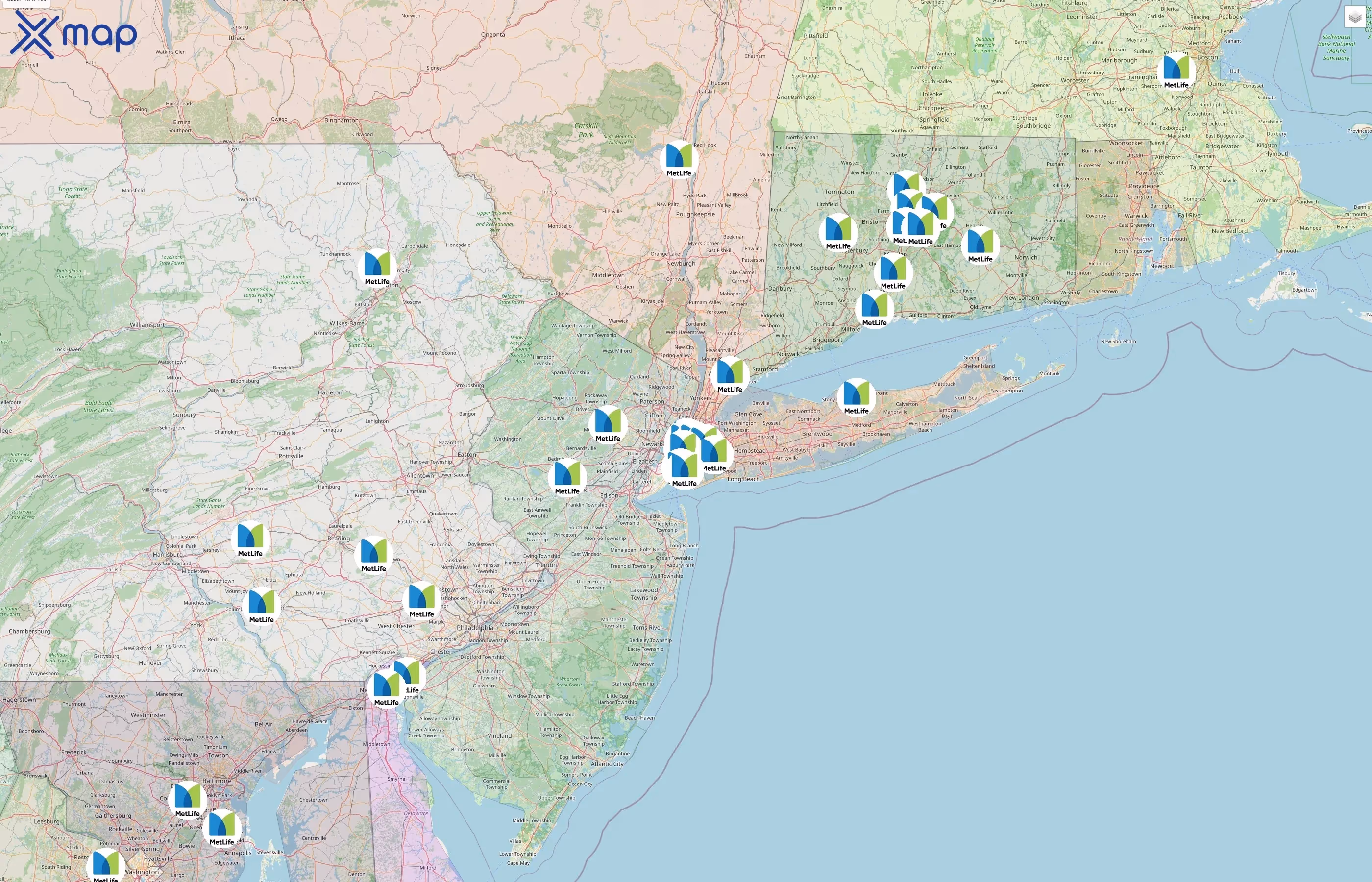 MetLife street hotspots