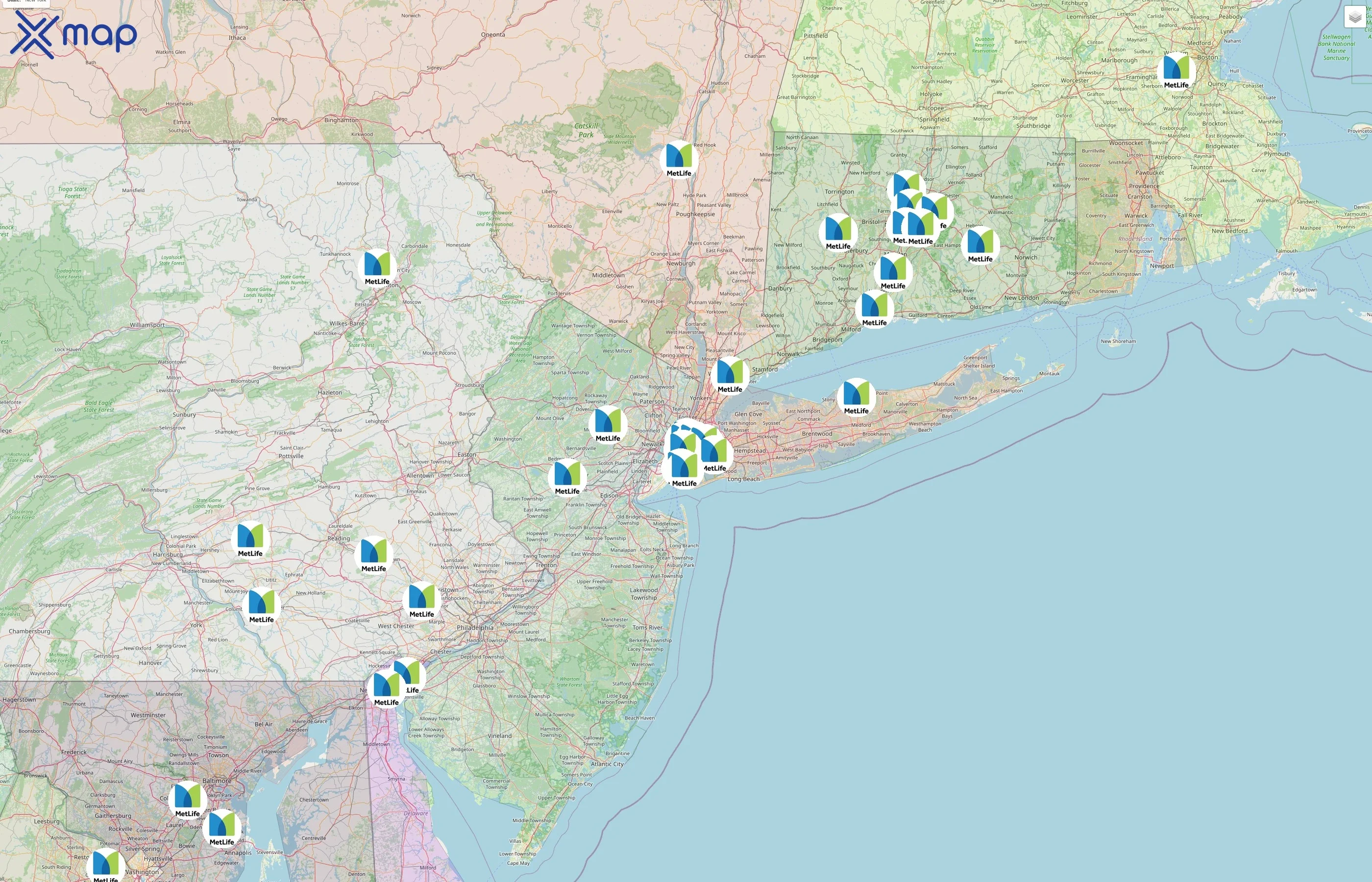 MetLife street hotspots