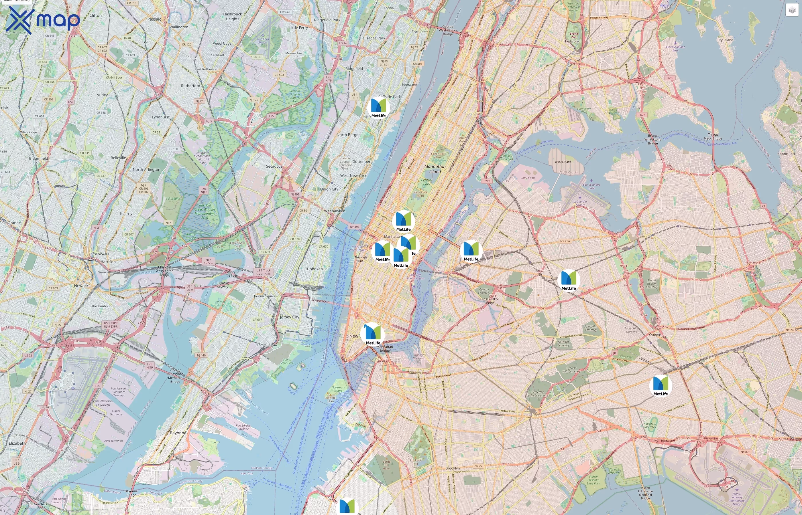 MetLife traffic data