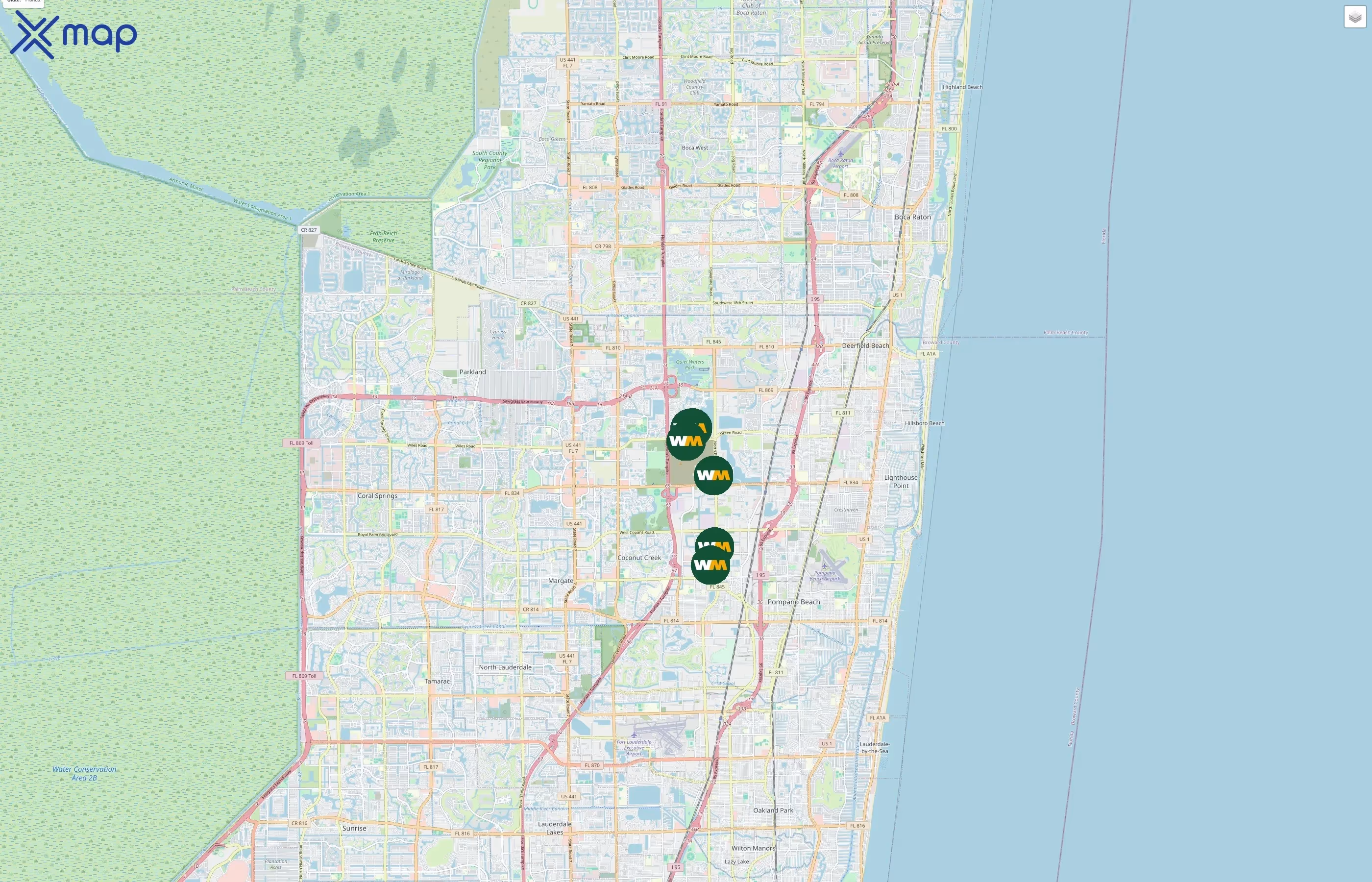Waste Management Inc traffic data