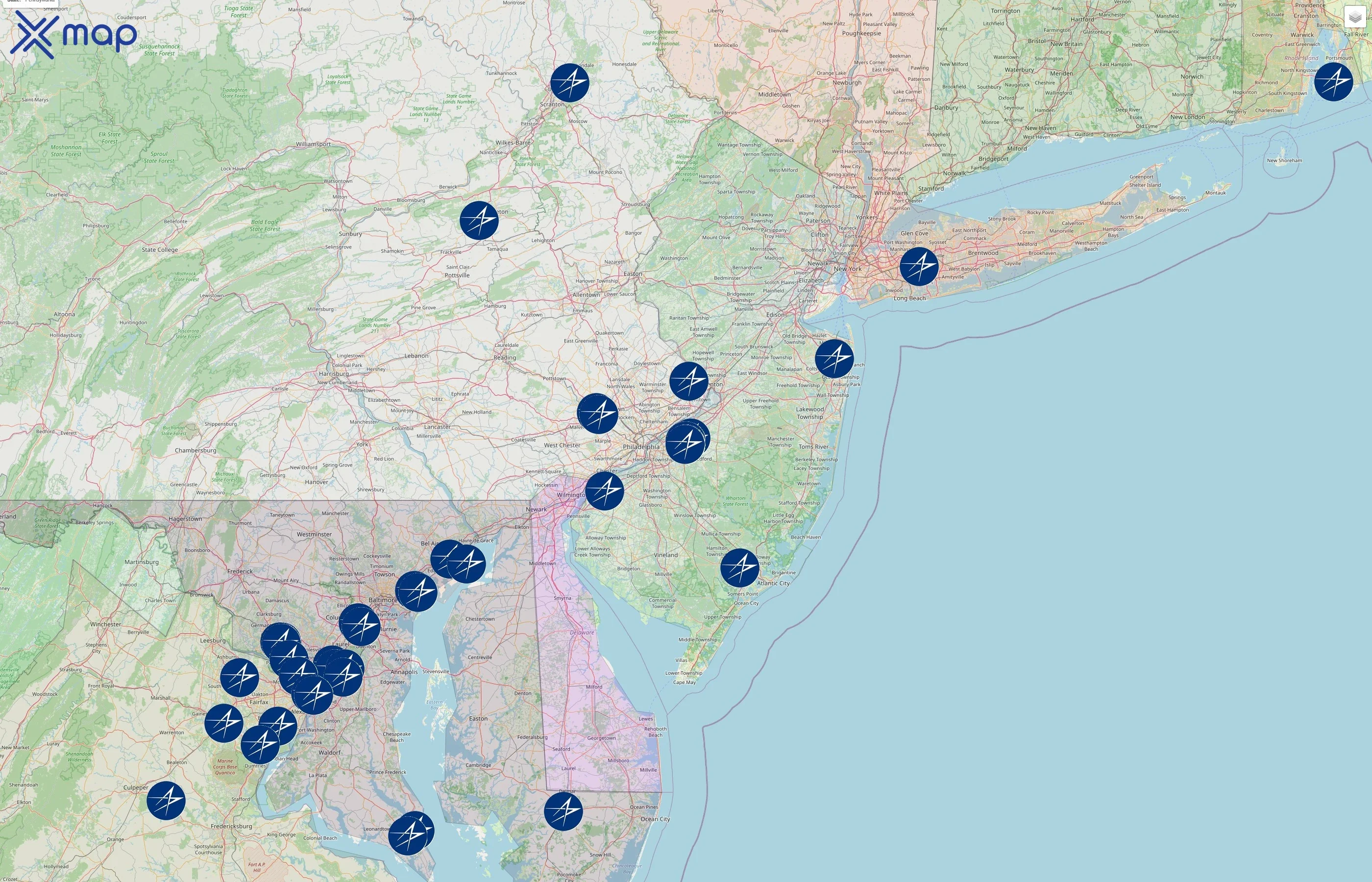 Lockheed Martin street hotspots