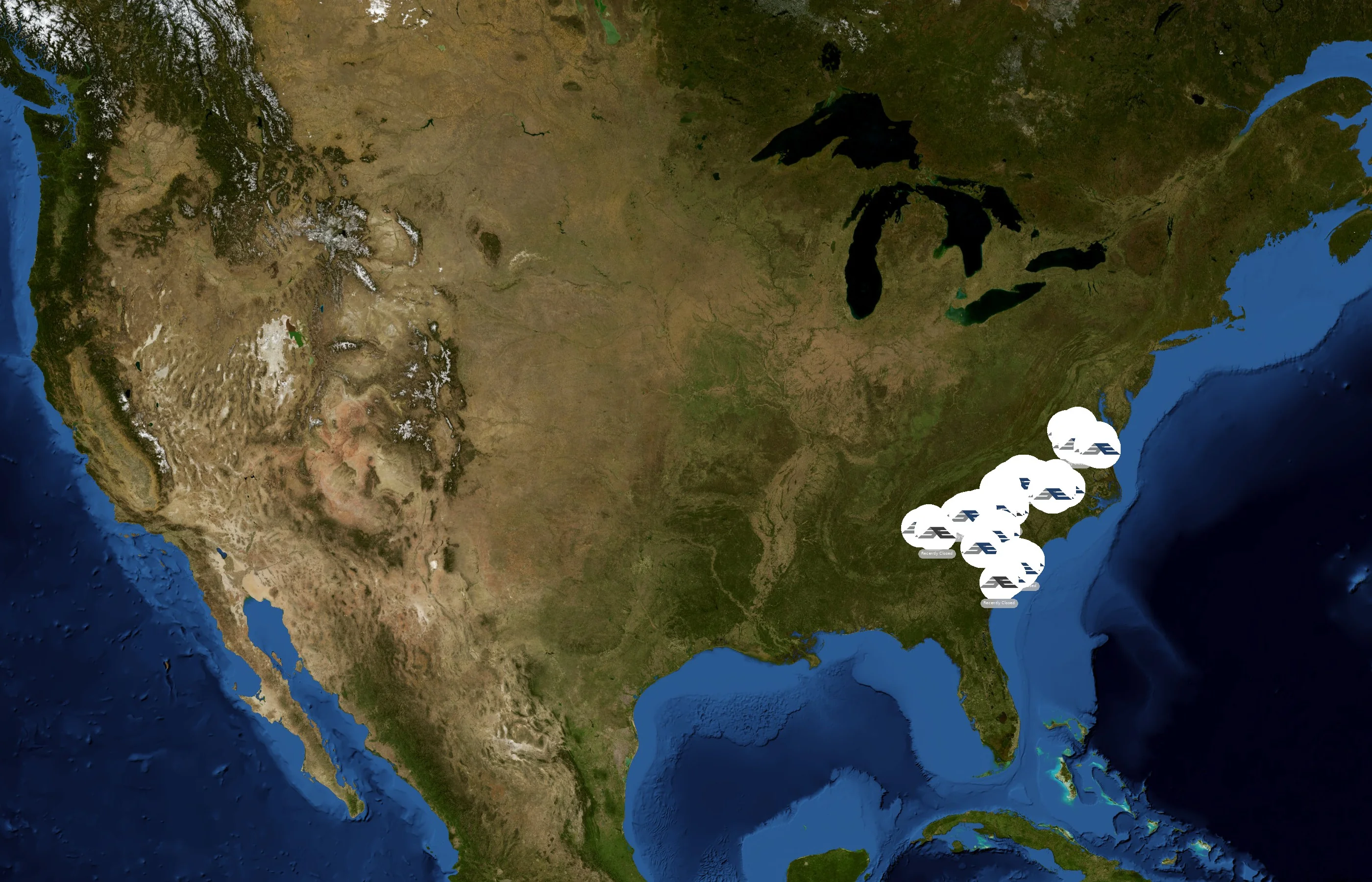 Eastwood Homes state distribution