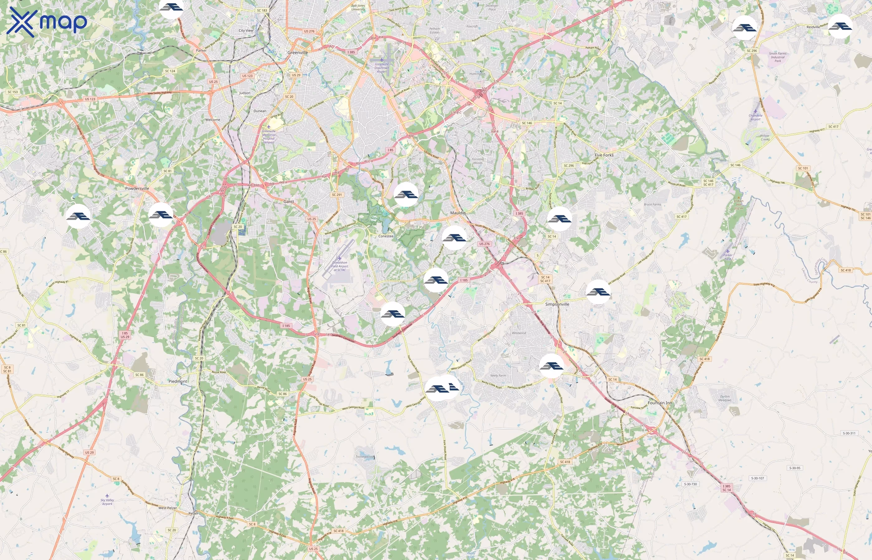 Eastwood Homes area coverage