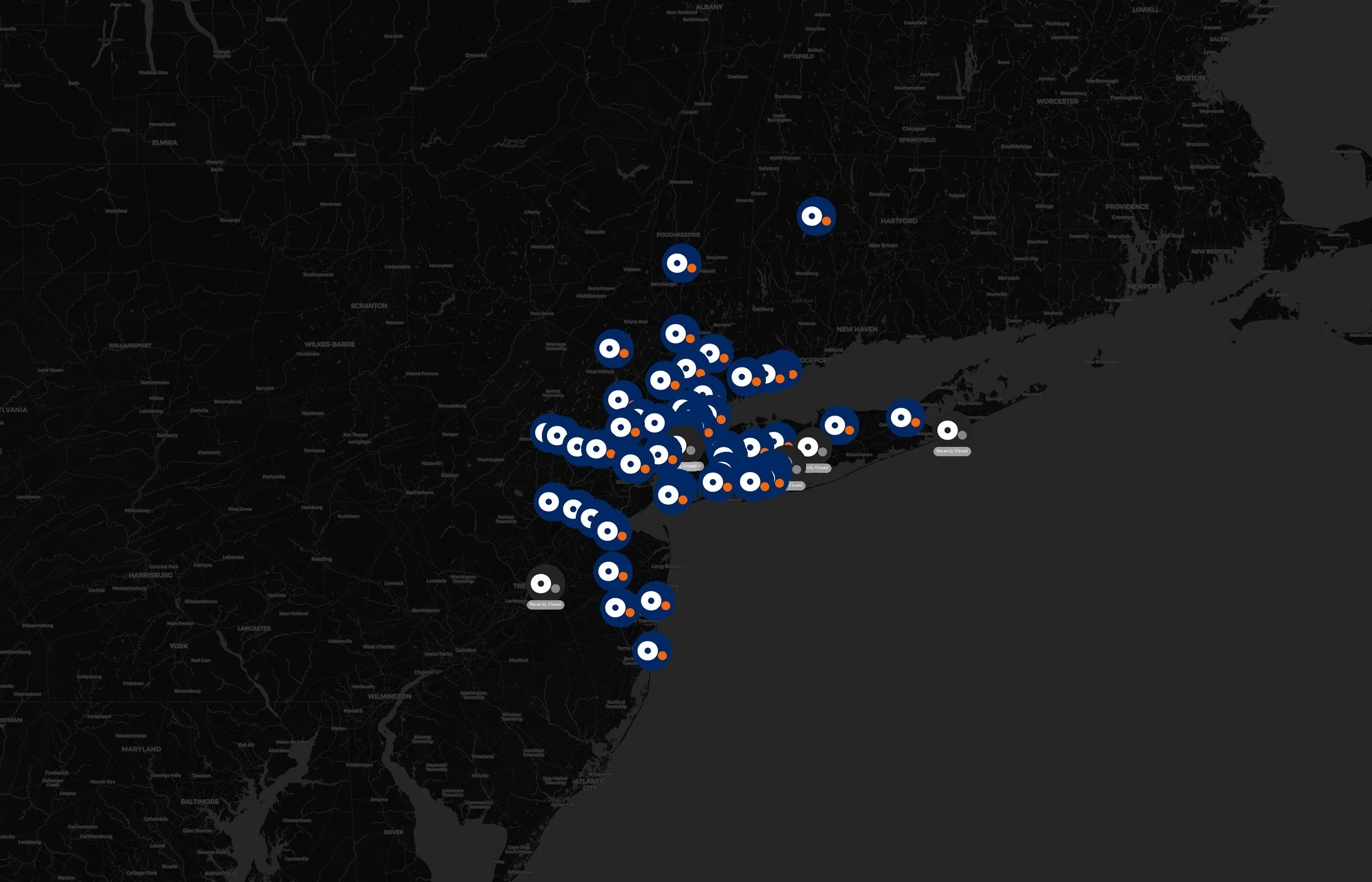 Optimum city distribution