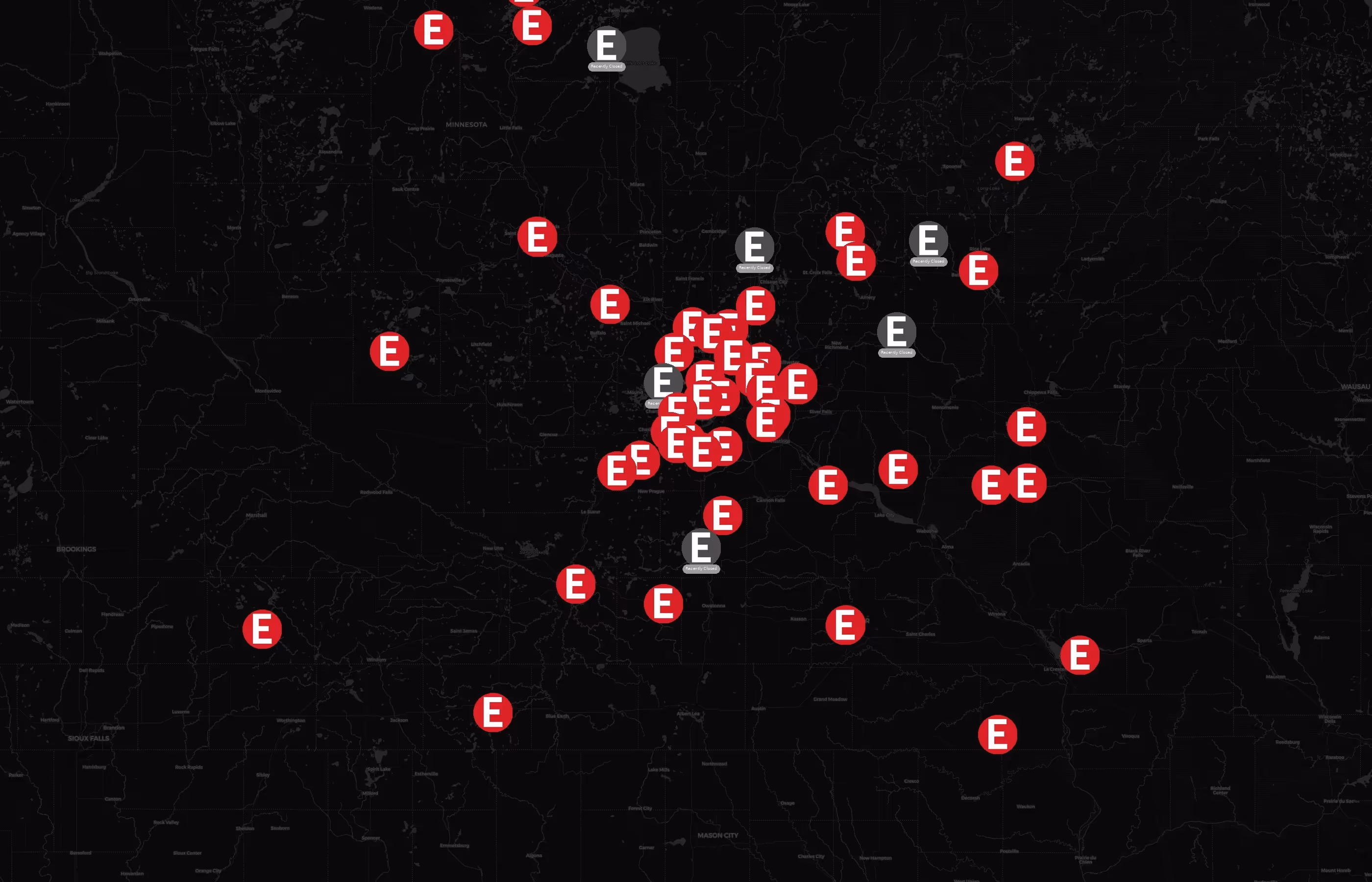 Edina Realty city distribution