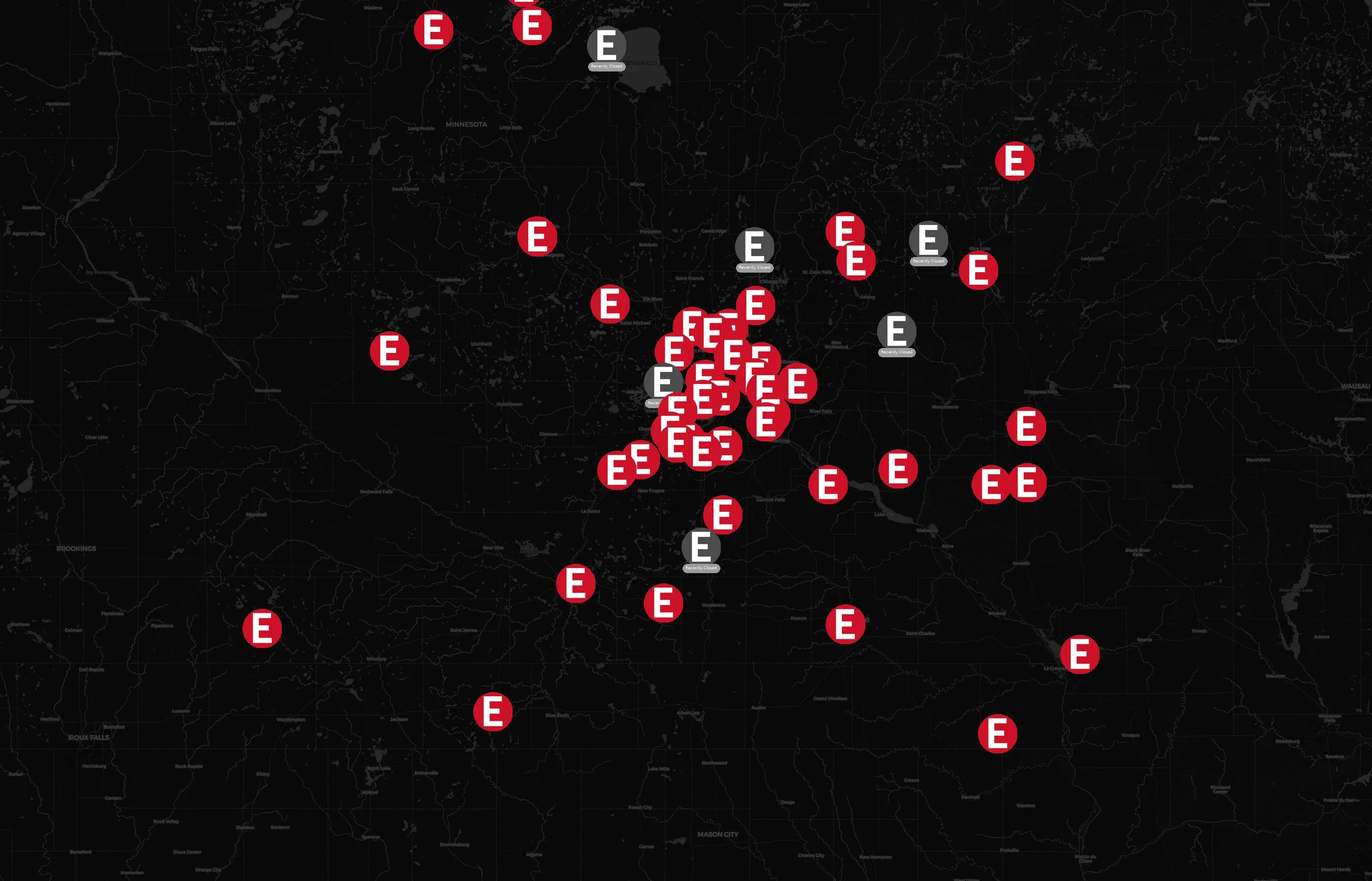 Edina Realty city distribution