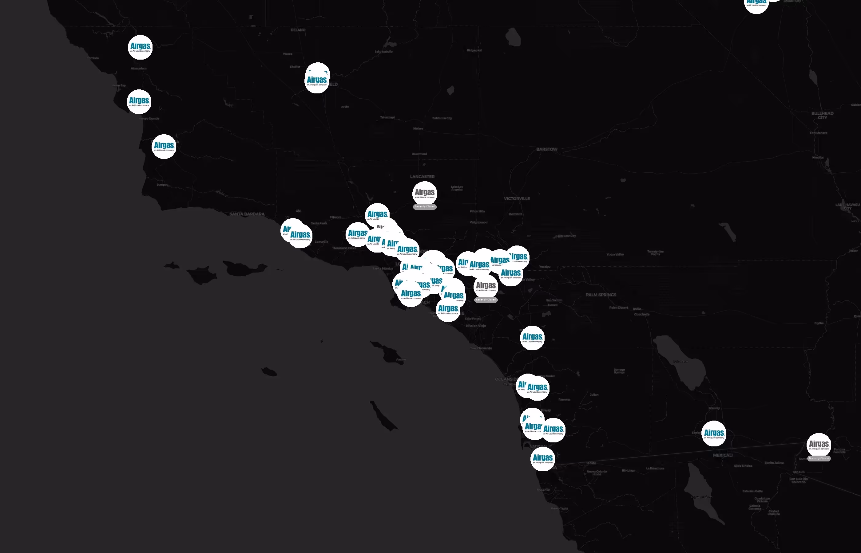 Airgas city distribution